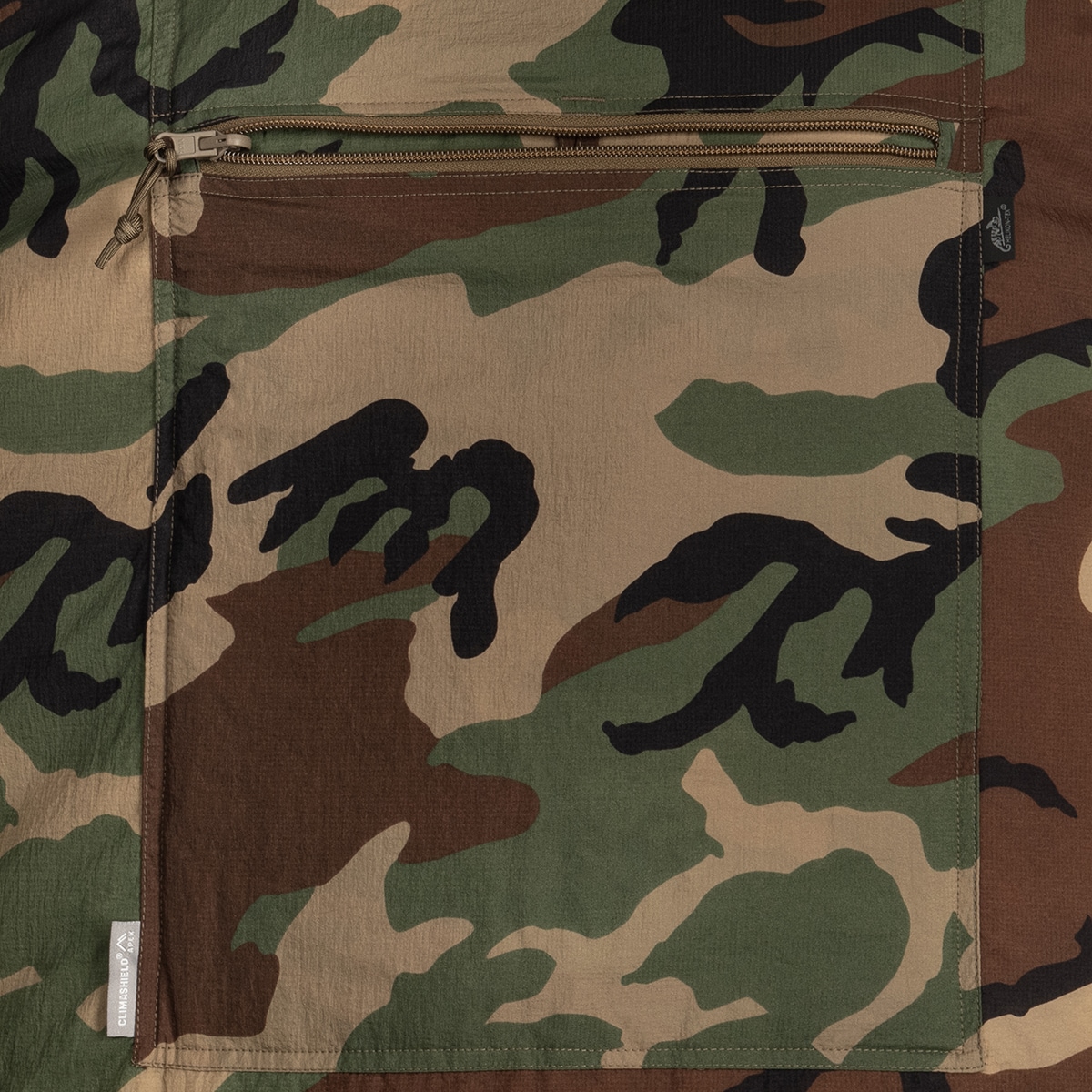 Pončo Helikon-Tex Swagman Roll Climashield Apex con funzione sacco a pelo - US Woodland