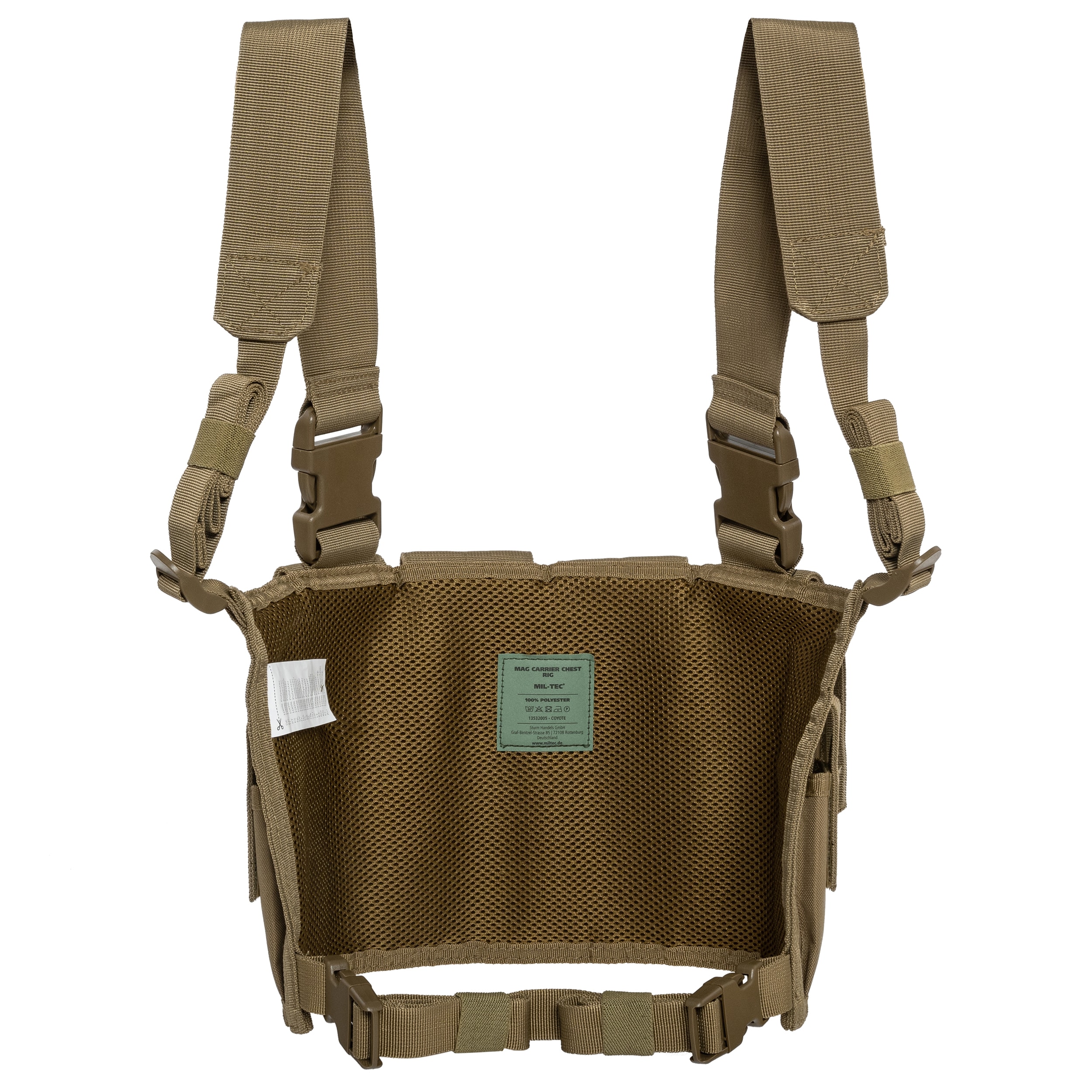 Gilet tattico Mil-Tec Mag Carrier Chest Rig - Coyote