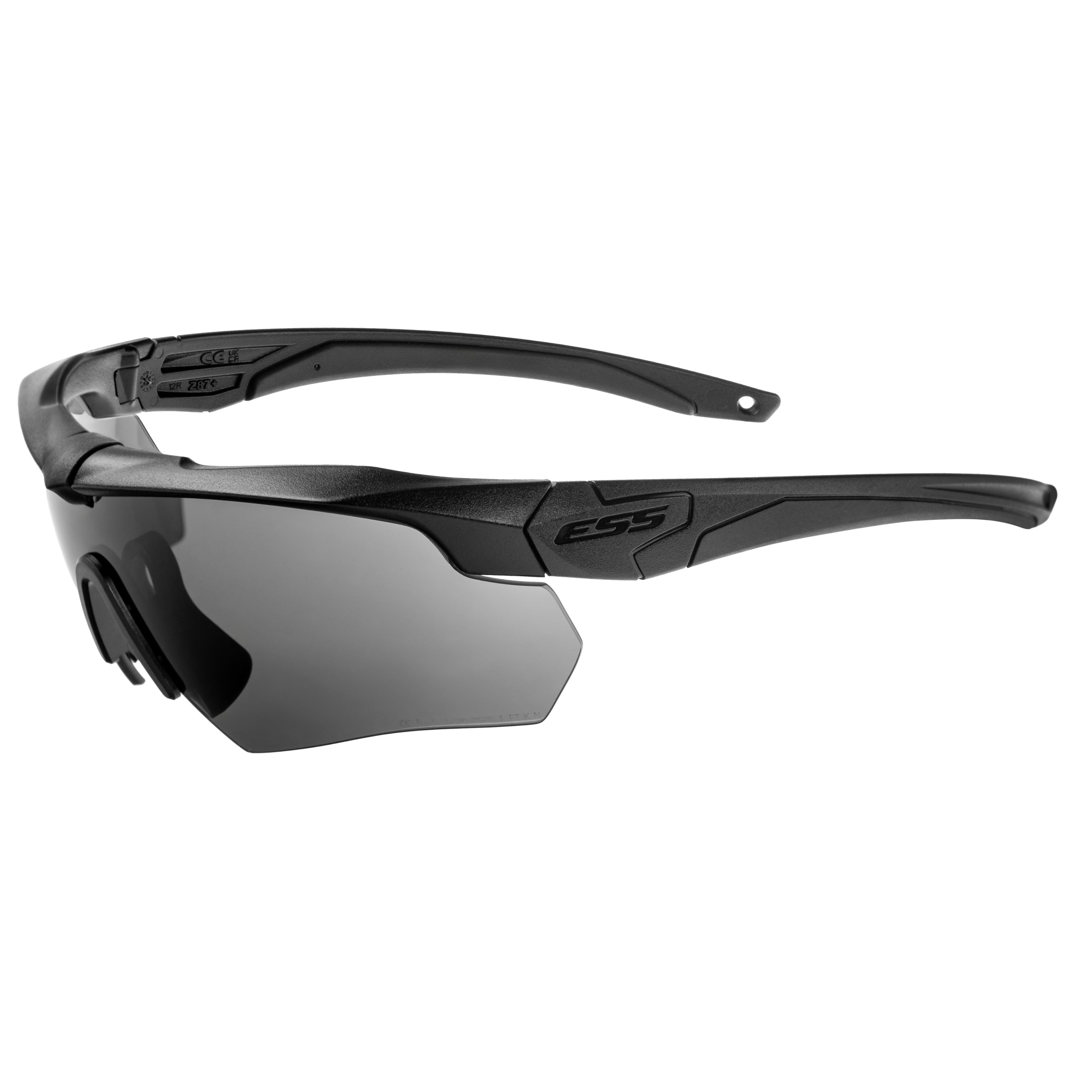 Occhiali tattici ESS Crossbow One Black/Smoke Gray