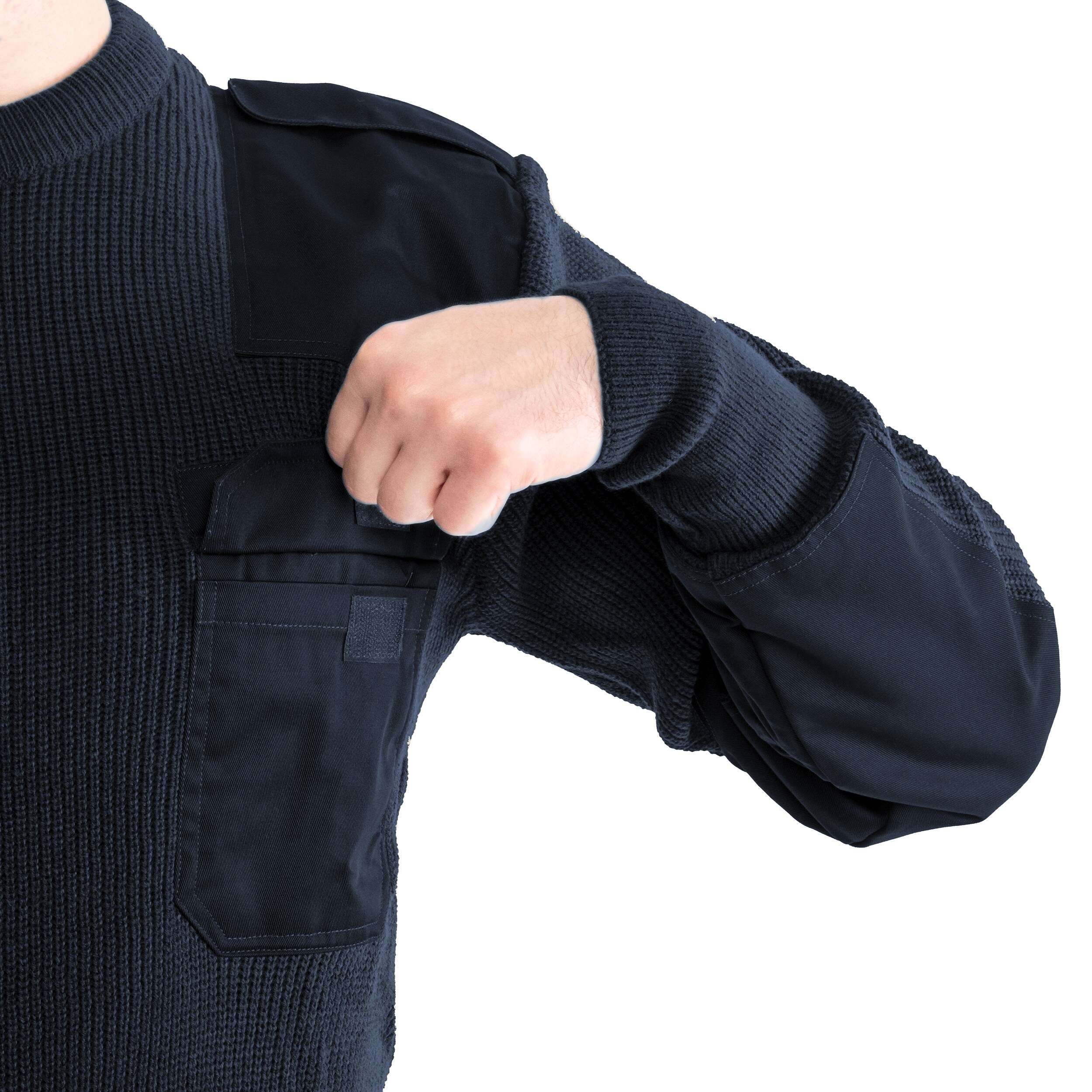 Maglione Mil-Tec Pullover BW Polyacryl - Dark Blue