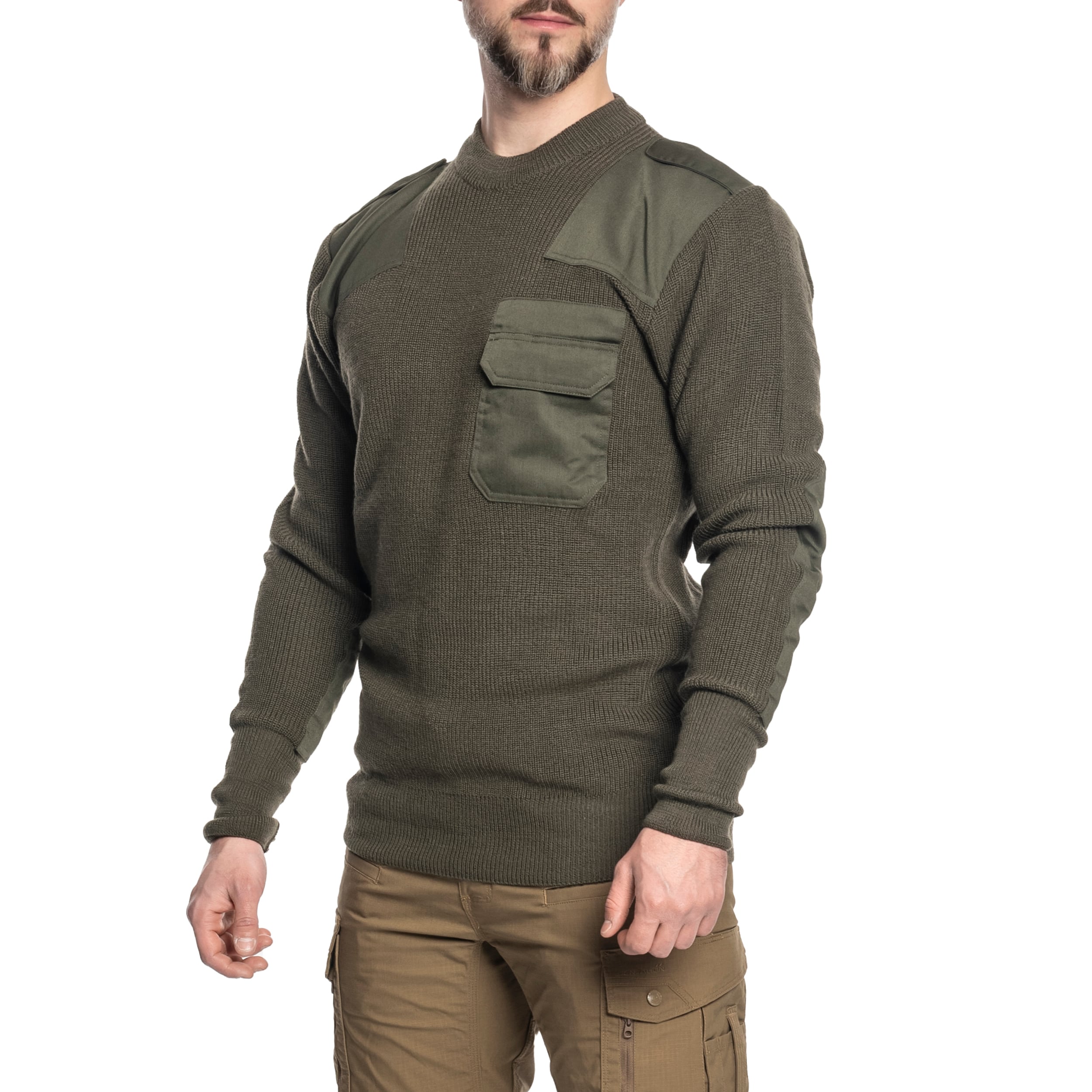 Maglione Mil-Tec BW Pullover - Olive