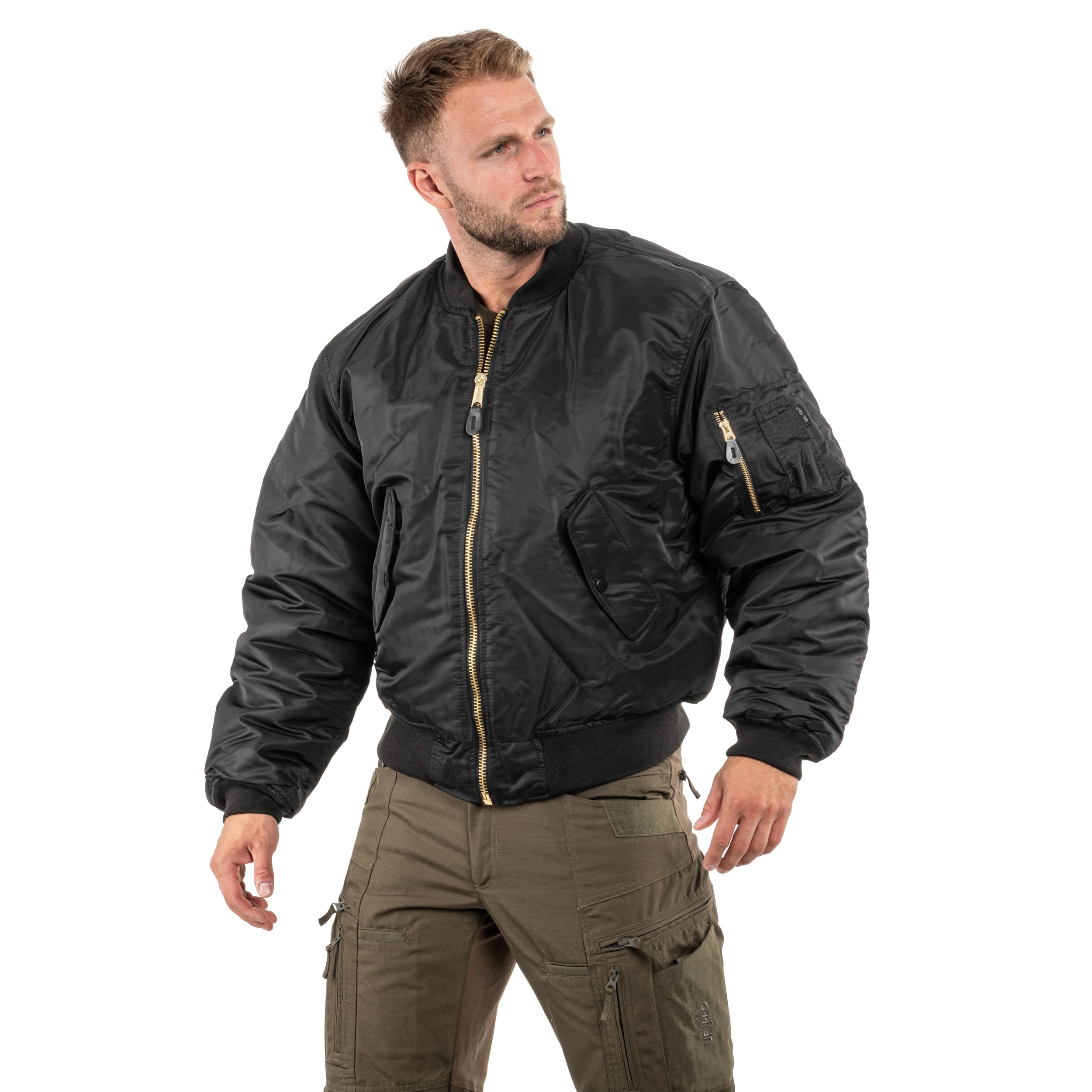 Giacca Mil-Tec MA-1 Flyers Basic - Black