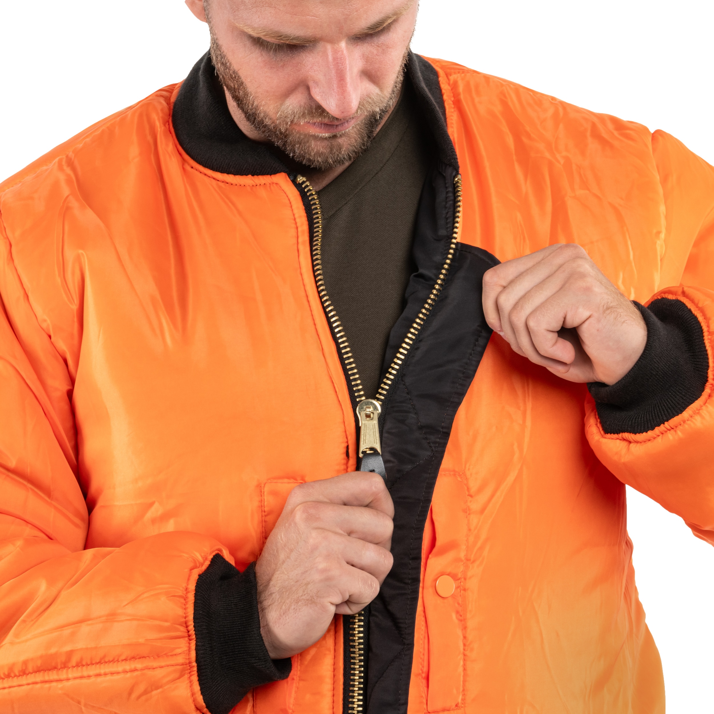 Giacca Mil-Tec MA-1 Flyers Basic - Black