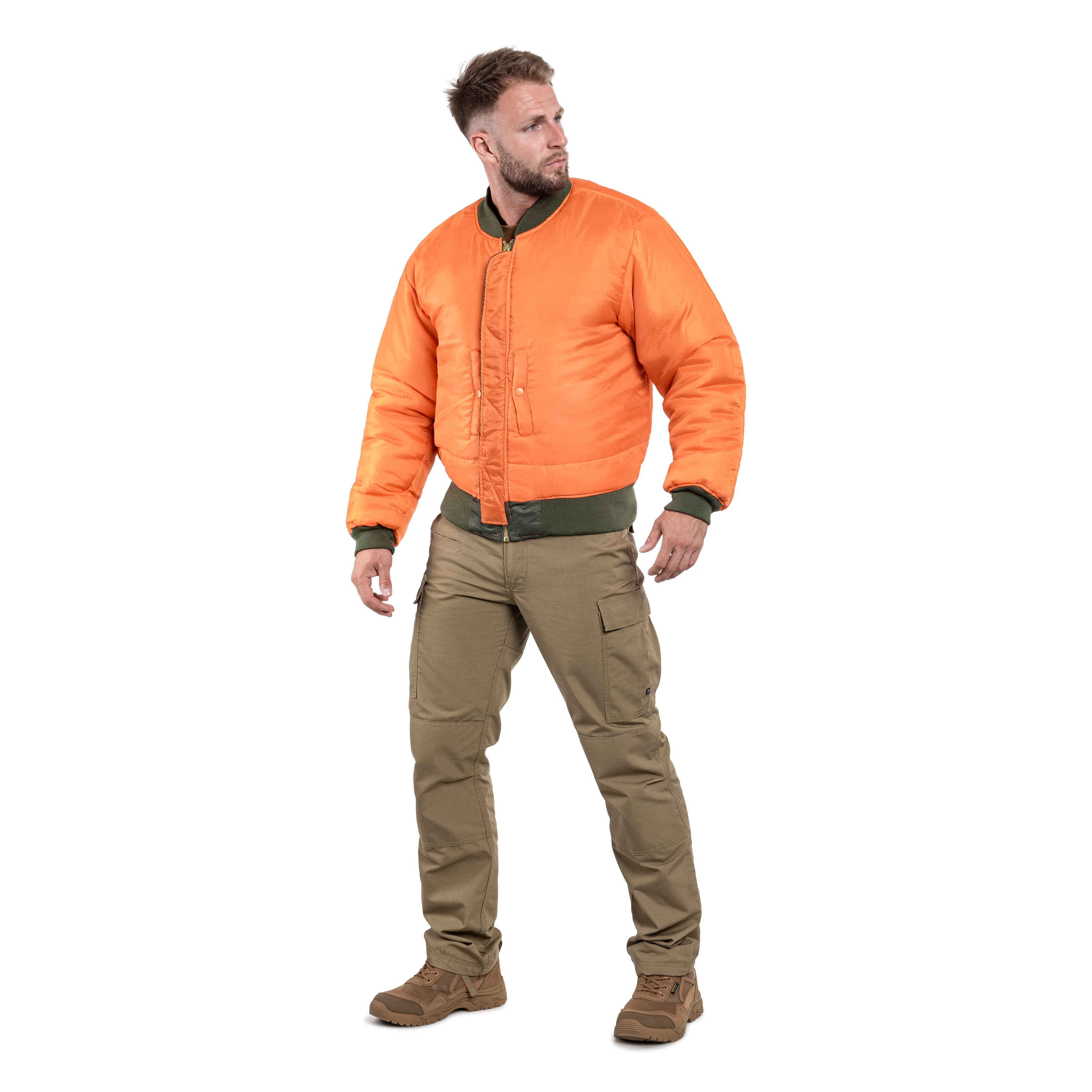 Giacca Mil-Tec MA-1 Flyers Basic - Olive