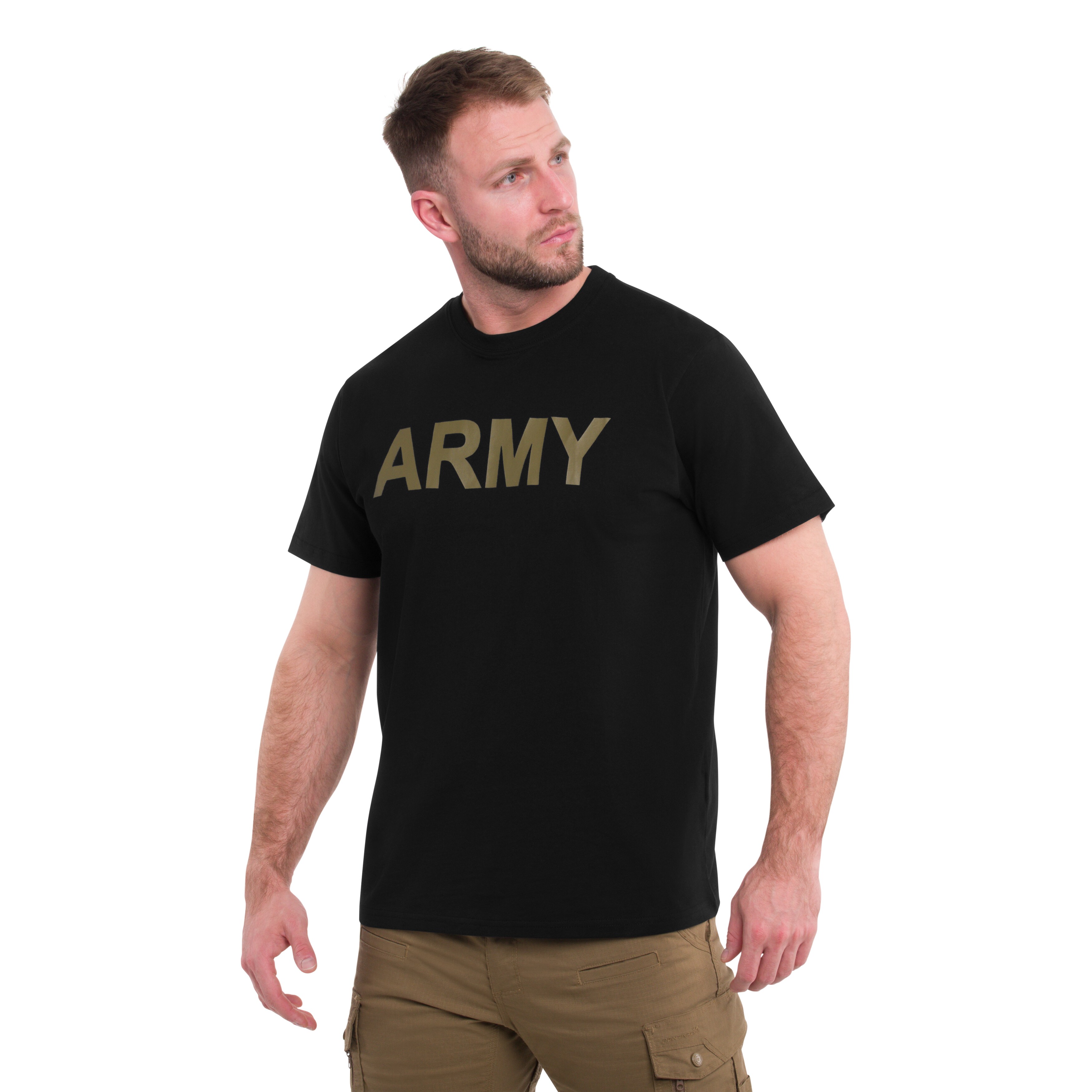 T-shirt Mil-Tec Army - Black