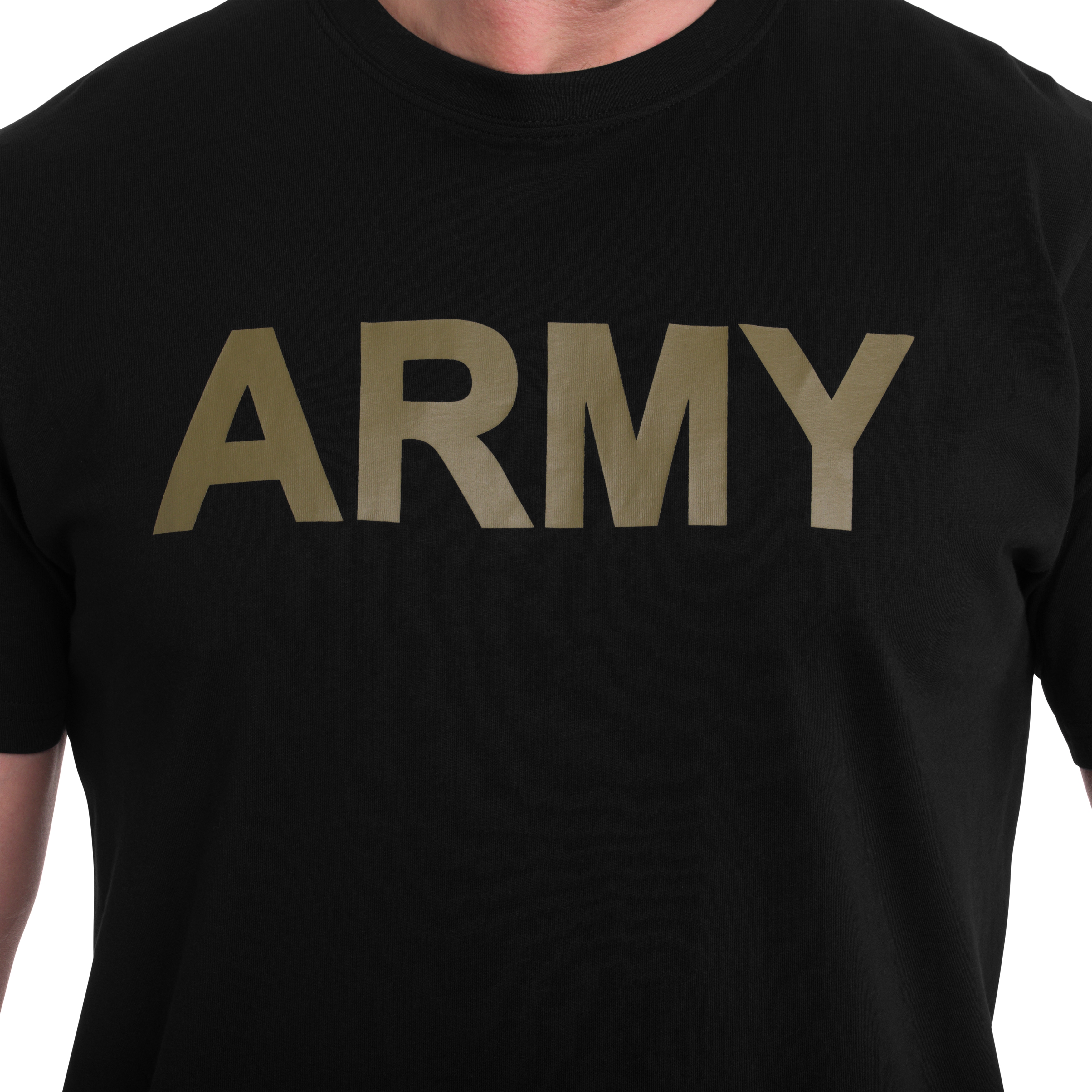 T-shirt Mil-Tec Army - Black