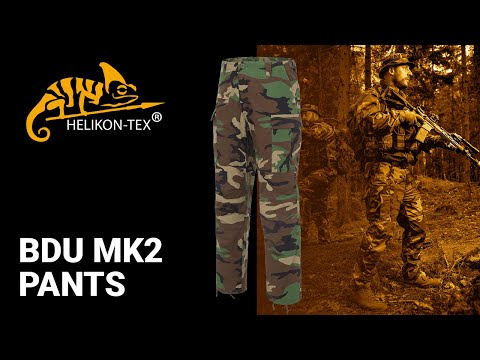 Pantaloni Helikon-Tex BDU MK2 - Black