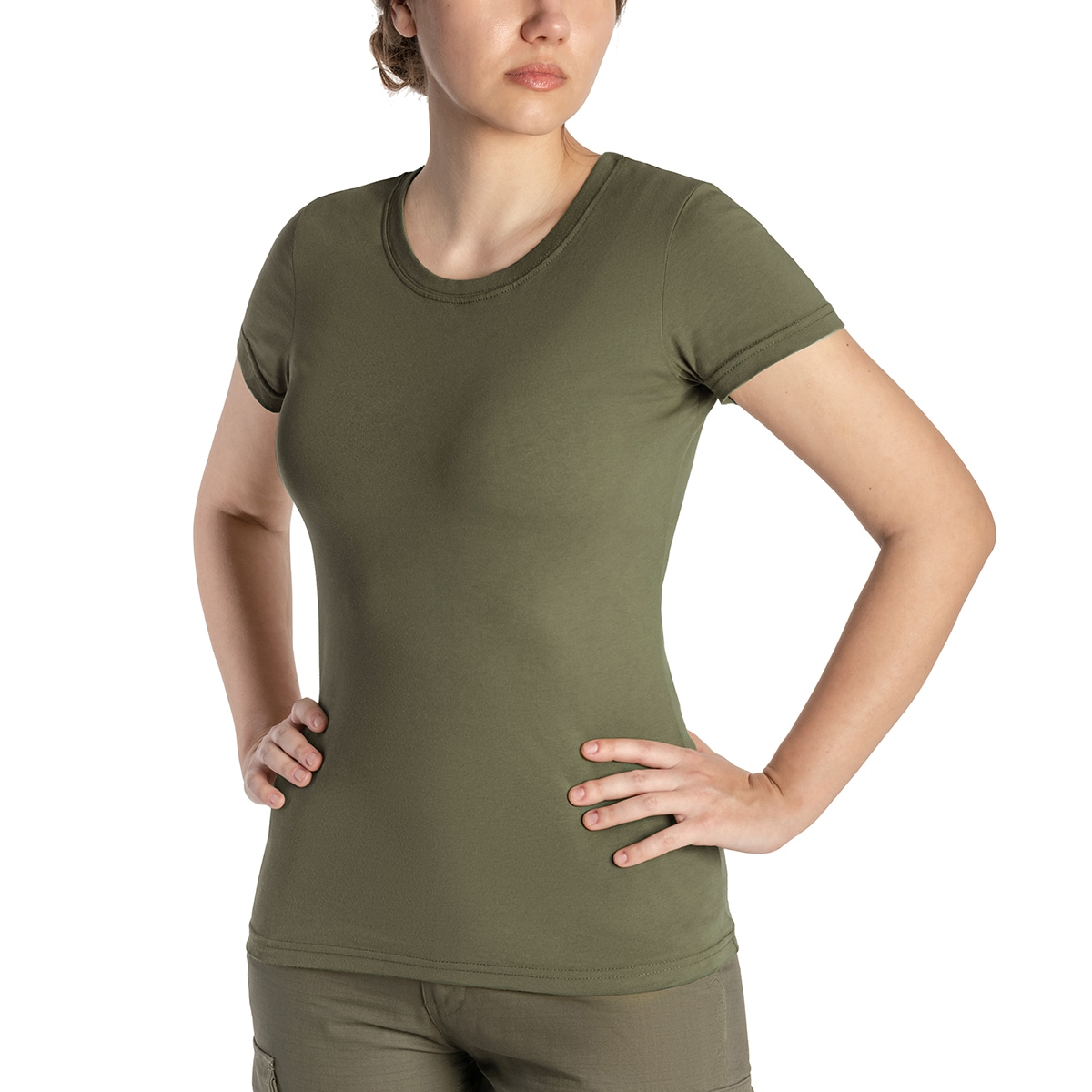 T-shirt donna Brandit - Olive