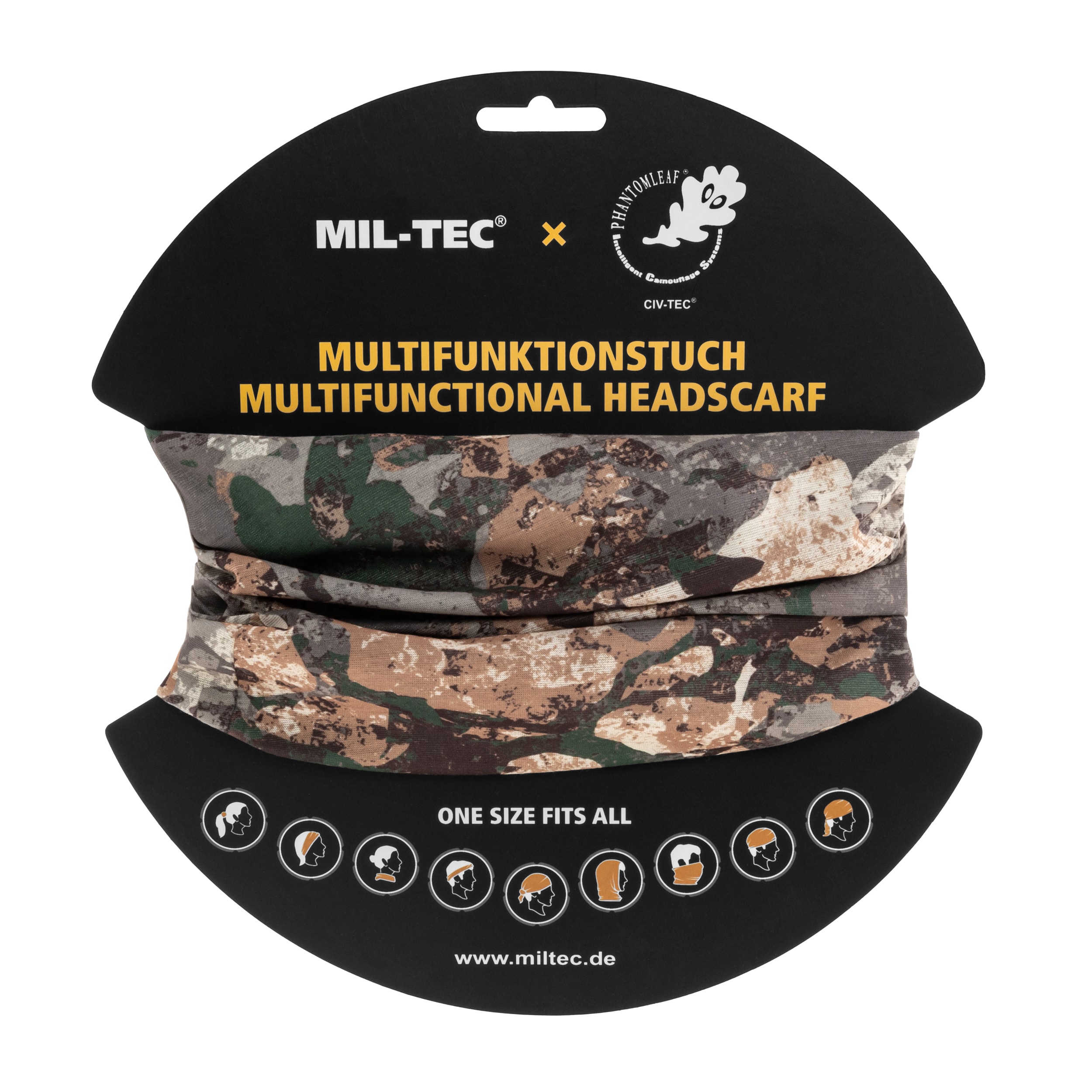 Bandana multifunzione Mil-Tec - Phantomleaf WASP I Z1B