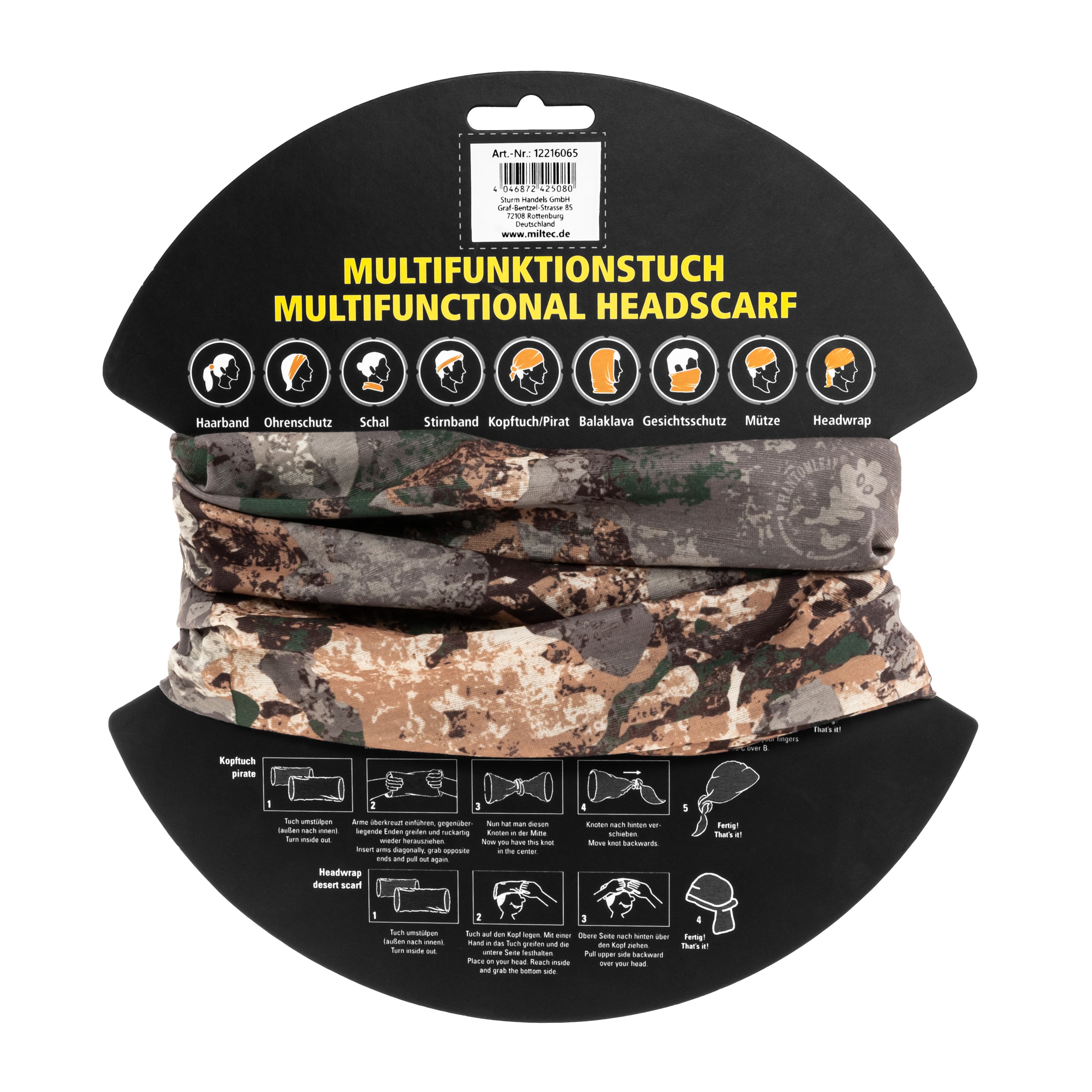 Bandana multifunzione Mil-Tec - Phantomleaf WASP I Z1B