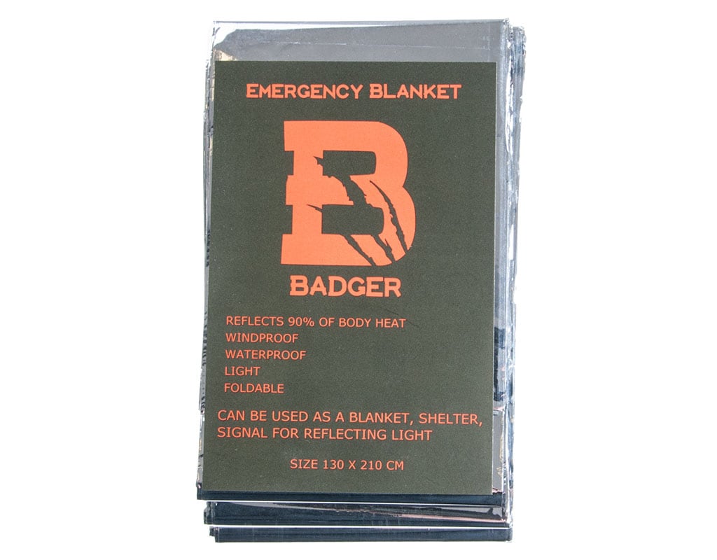 Coperta termica Badger Outdoor in pellicola NRC