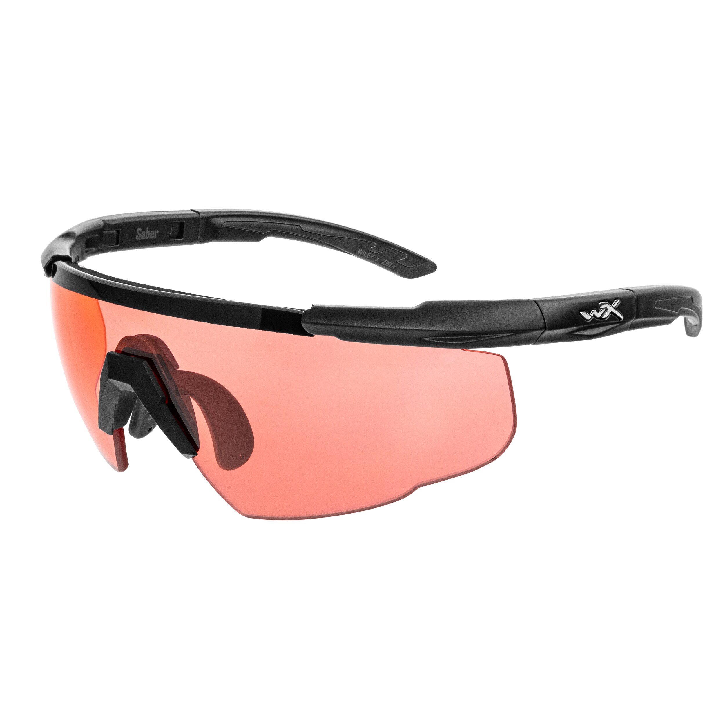 Occhiali tattici Wiley X Saber Advanced Set 3in1 - Smoke/Rust/Vermillion/Matte Black