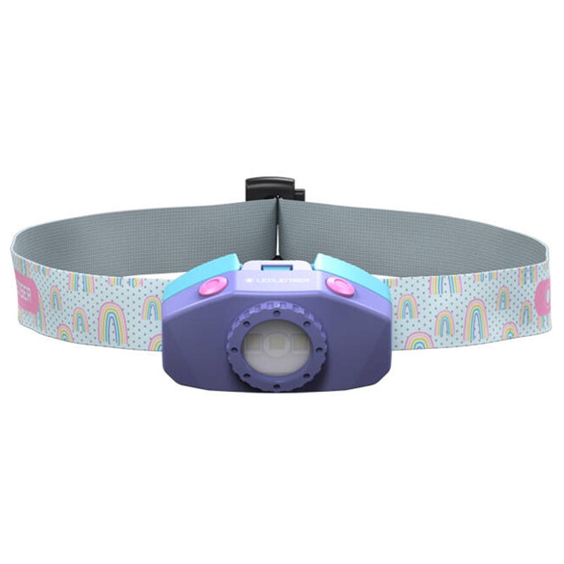 Lampada frontale Ledlenser KidLed 2 - 40 lumen - Lila