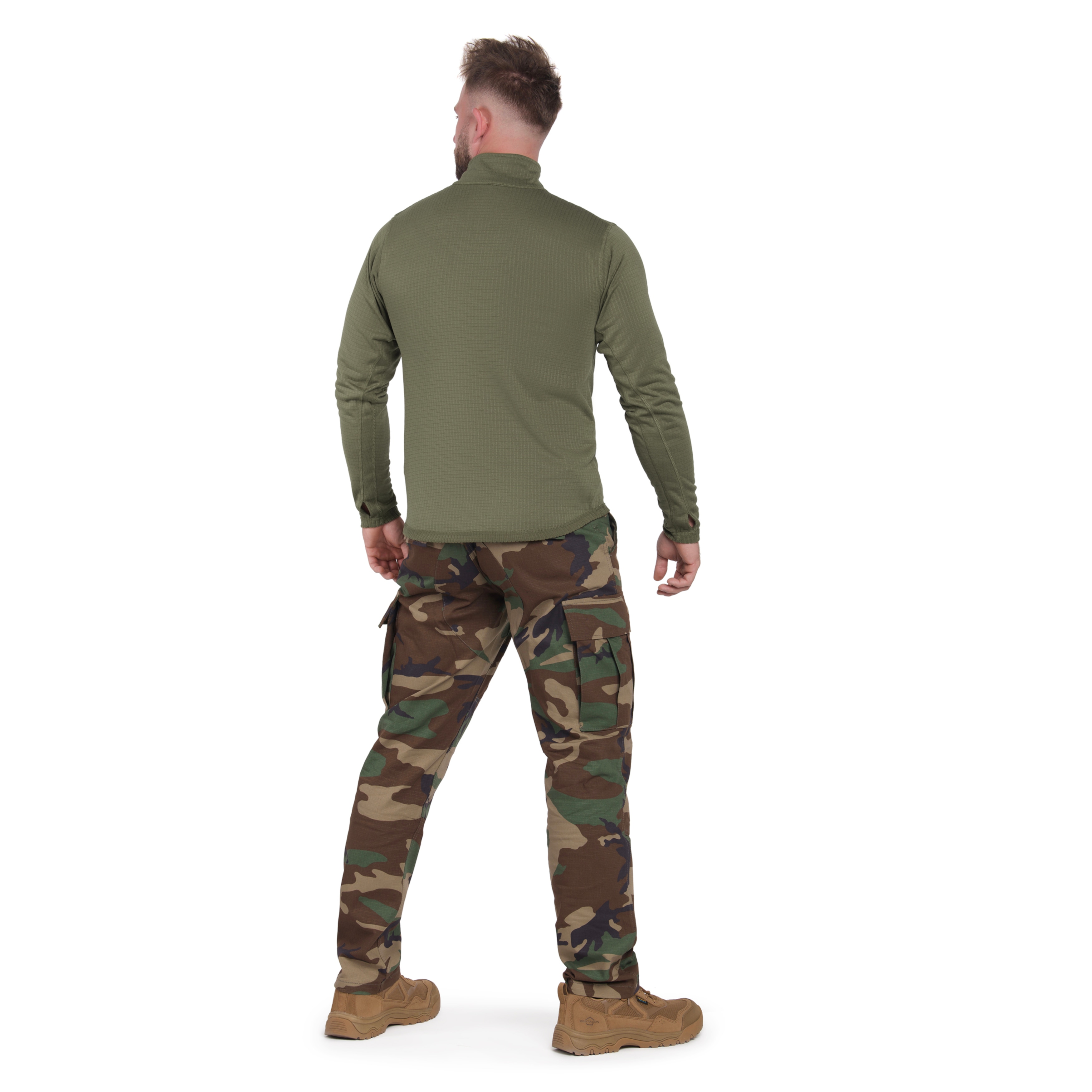 Maglietta termica MFH US Level II GEN III - Olive