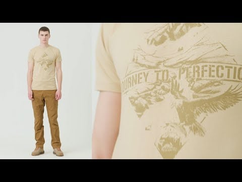 T-shirt Helikon-Tex Mountain Stream - Khaki