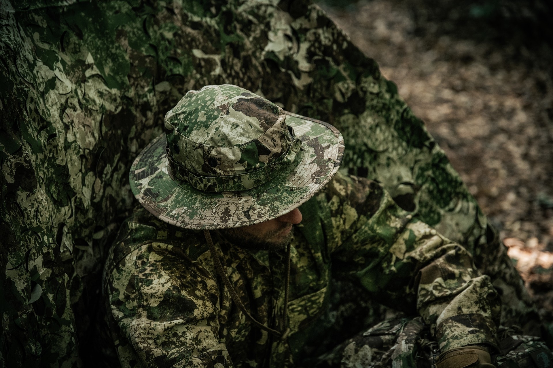 Cappello Mil-Tec US GI Boonie Trilaminat - Phantomleaf WASP I Z2