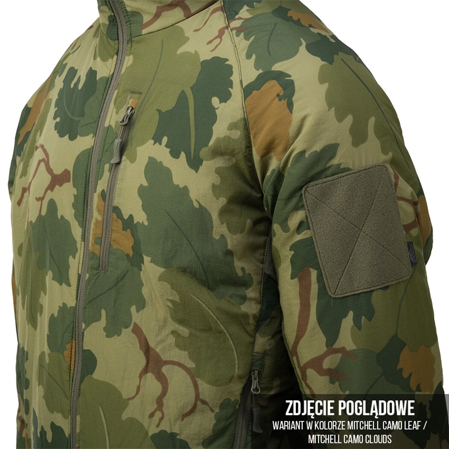 Giacca reversibile Helikon-Tex Wolfhound Hoodie - PenCott WildWood/PenCott Snowdrift
