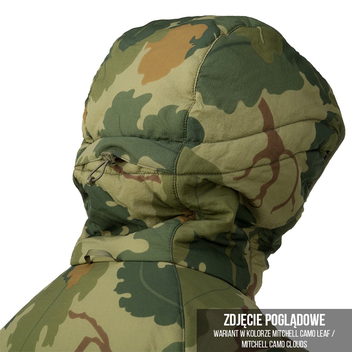 Giacca reversibile Helikon-Tex Wolfhound Hoodie - PenCott WildWood/PenCott Snowdrift