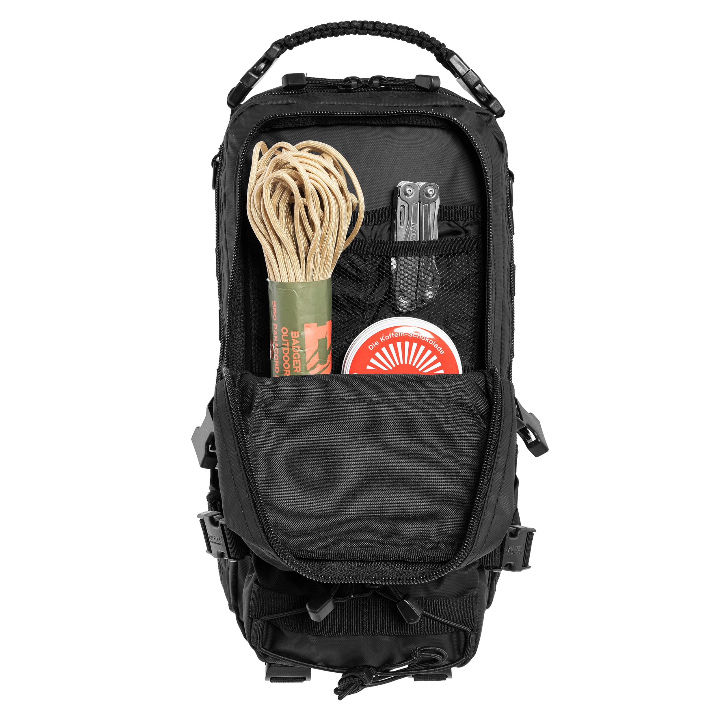 Zaino monospalla Mil-Tec One Strap Assault 25 l - Tactical Black