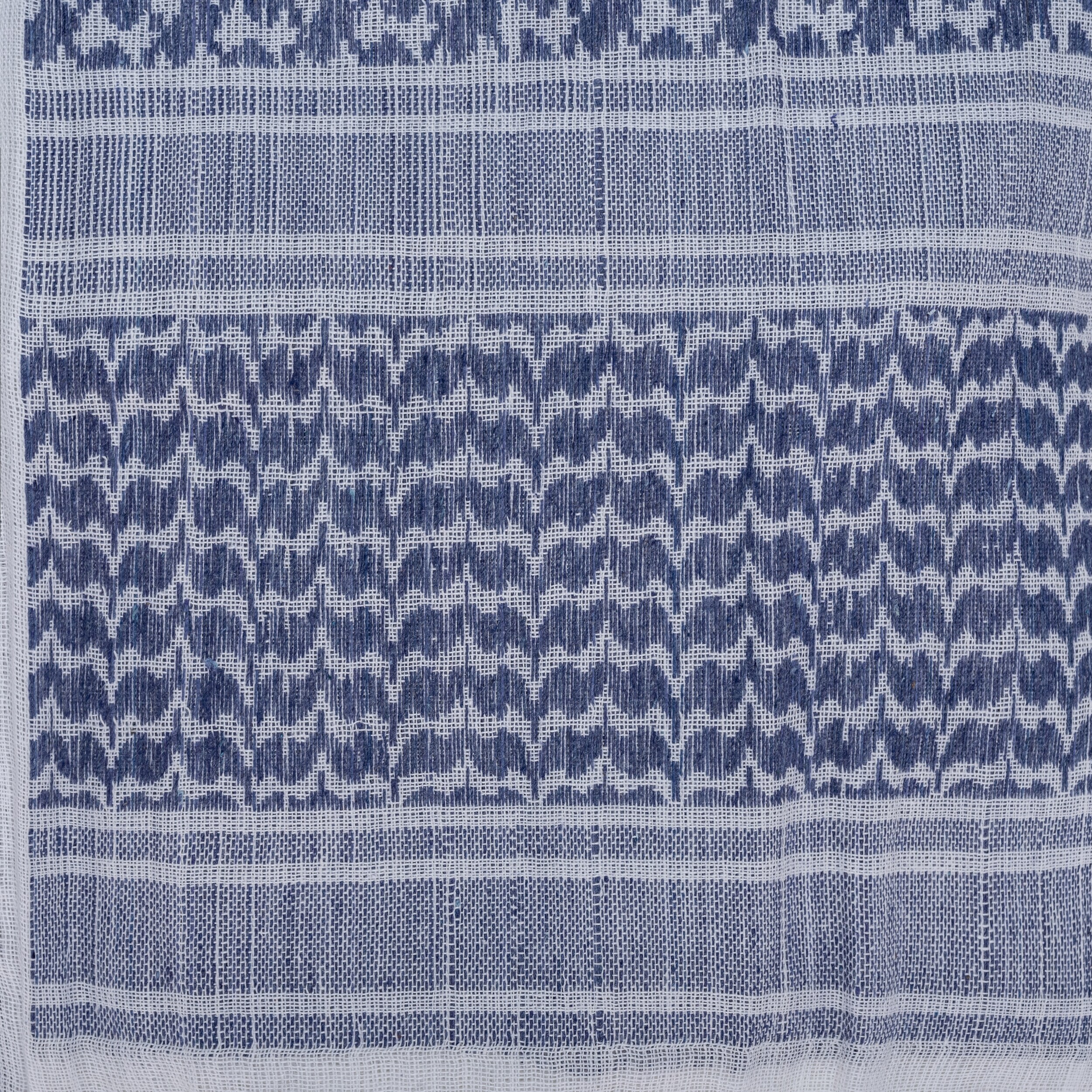 Kefiah Mil-Tec - White/Blue
