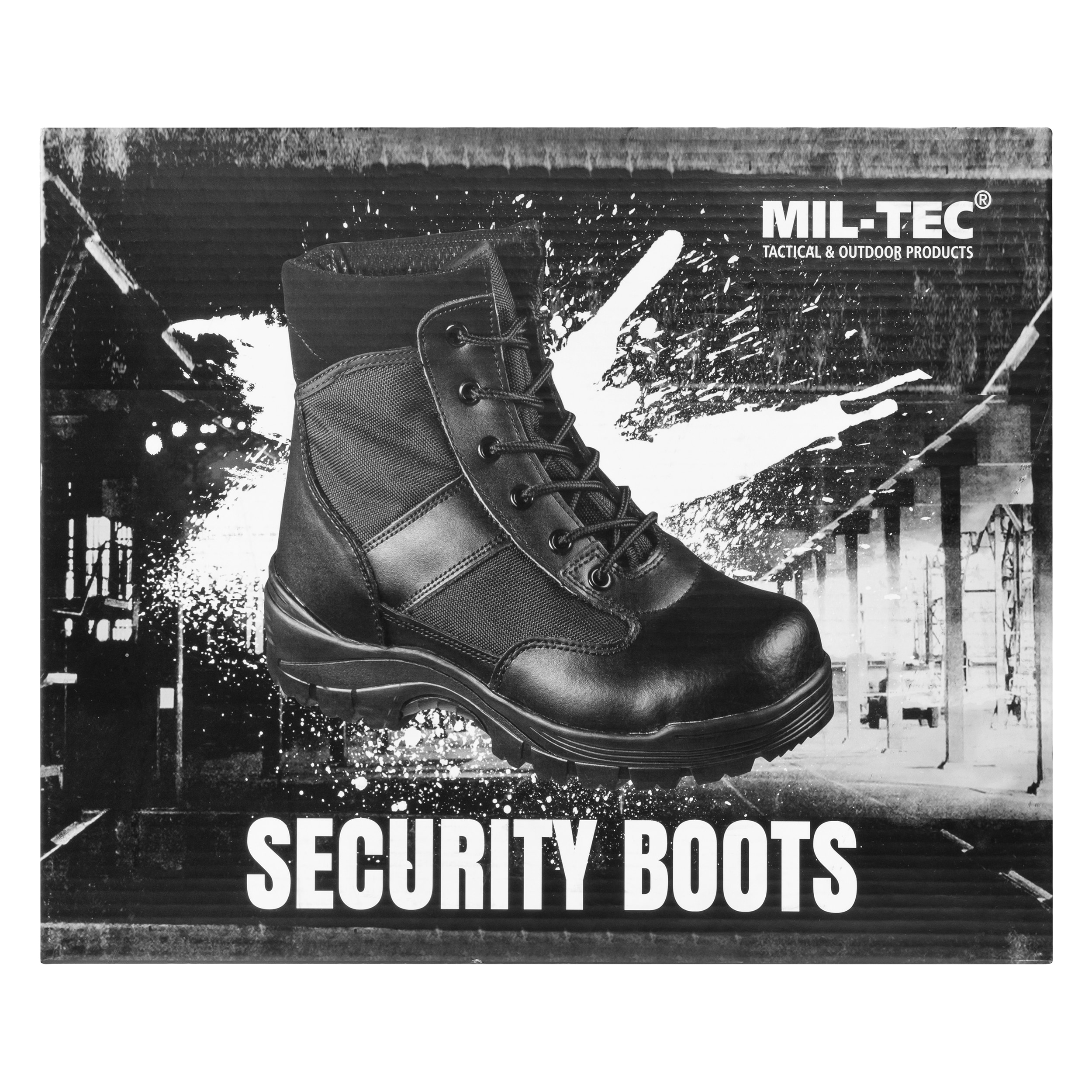 Scarponi bassi Mil-Tec Security - Black
