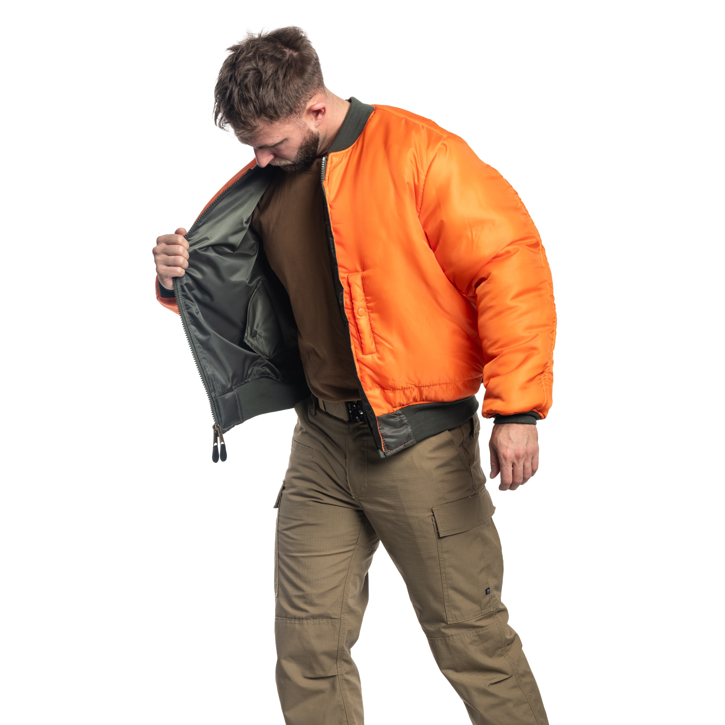 Giacca Mil-Tec MA-1 US Flight Jacket - Olive