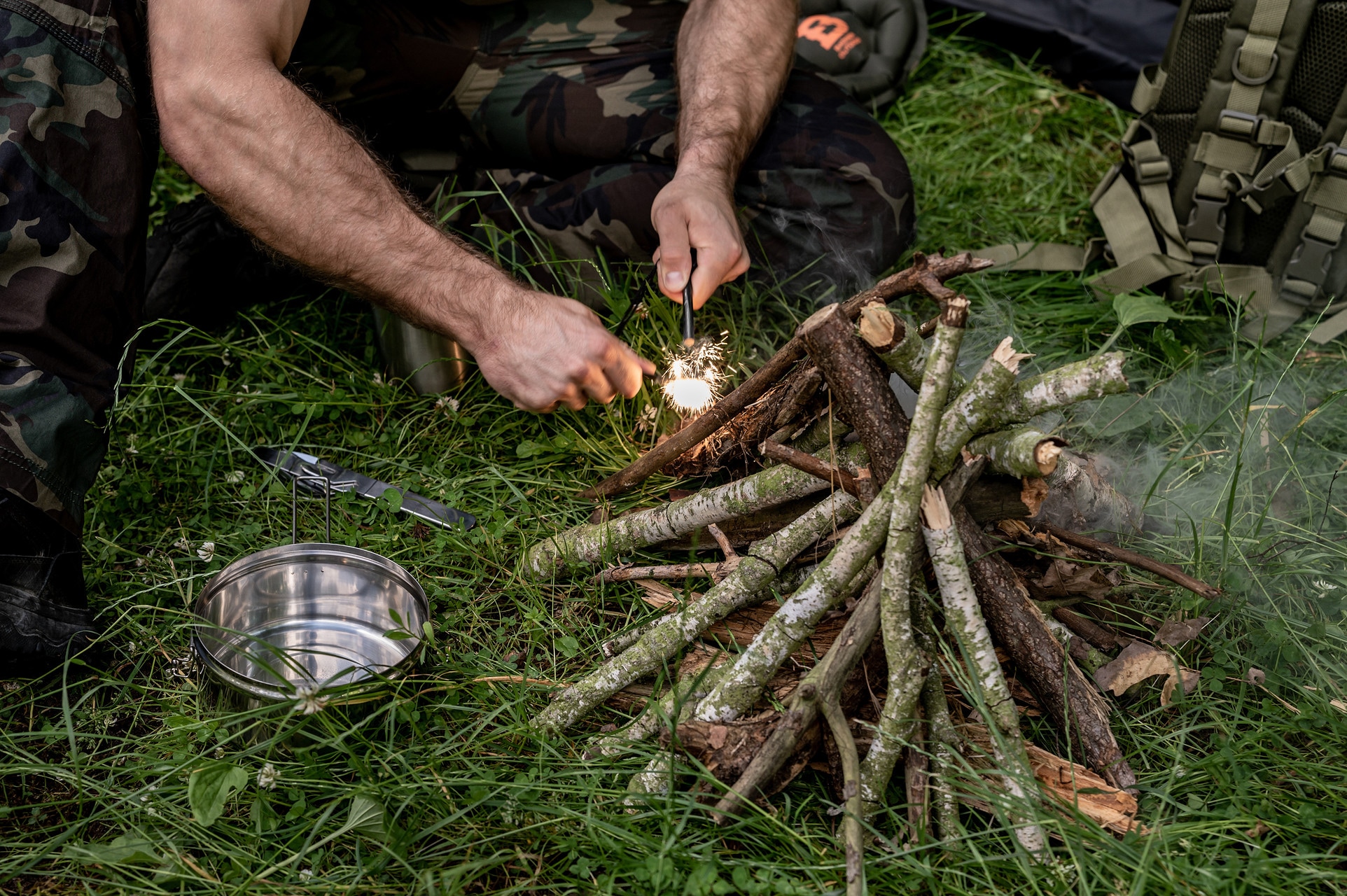 Acciarino Badger Outdoor Fire Rod