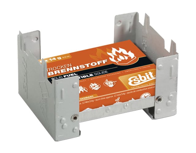 Fornello portatile Esbit Pocket Stove Small + ricariche di combustibile 20x 4 g