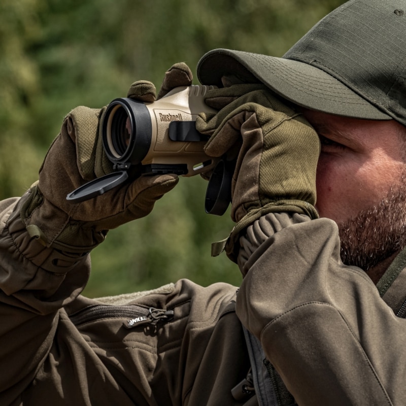 Monoculare Bushnell Legend 10x42 Ultra HD Tan
