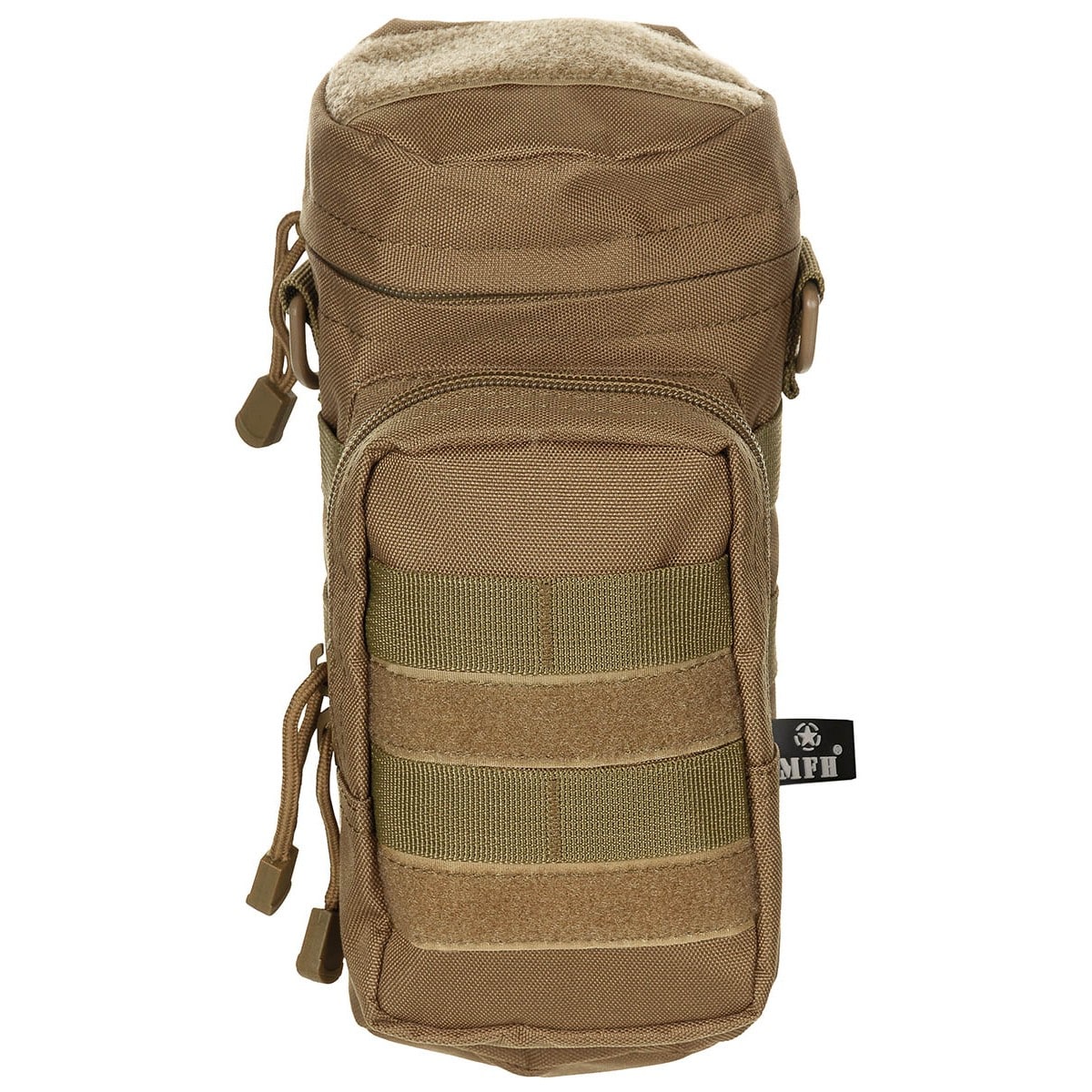 Custodia per bottiglia MFH Pouch Round - coyote