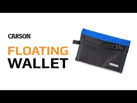 Portafoglio impermeabile Carson Black/Orange