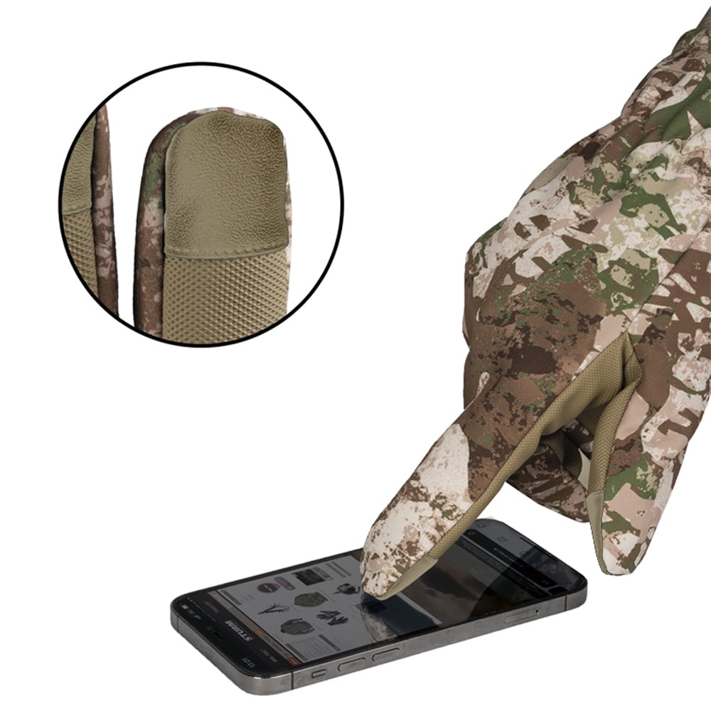 Guanti invernali Mil-Tec Softshell Thinsulate - Phantomleaf WASP I Z2