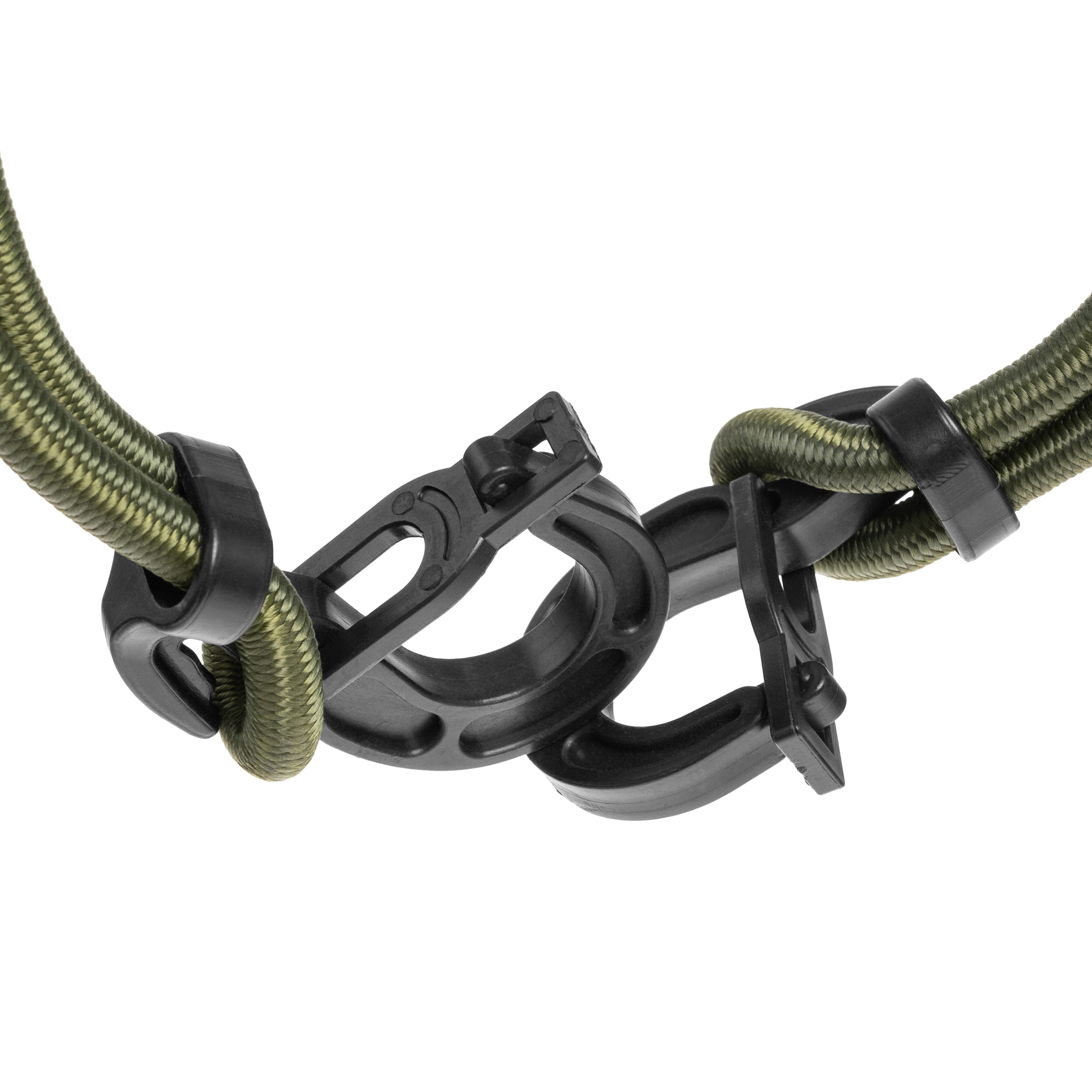 Corda bungee MFH 8 mm x 100 cm - Olive