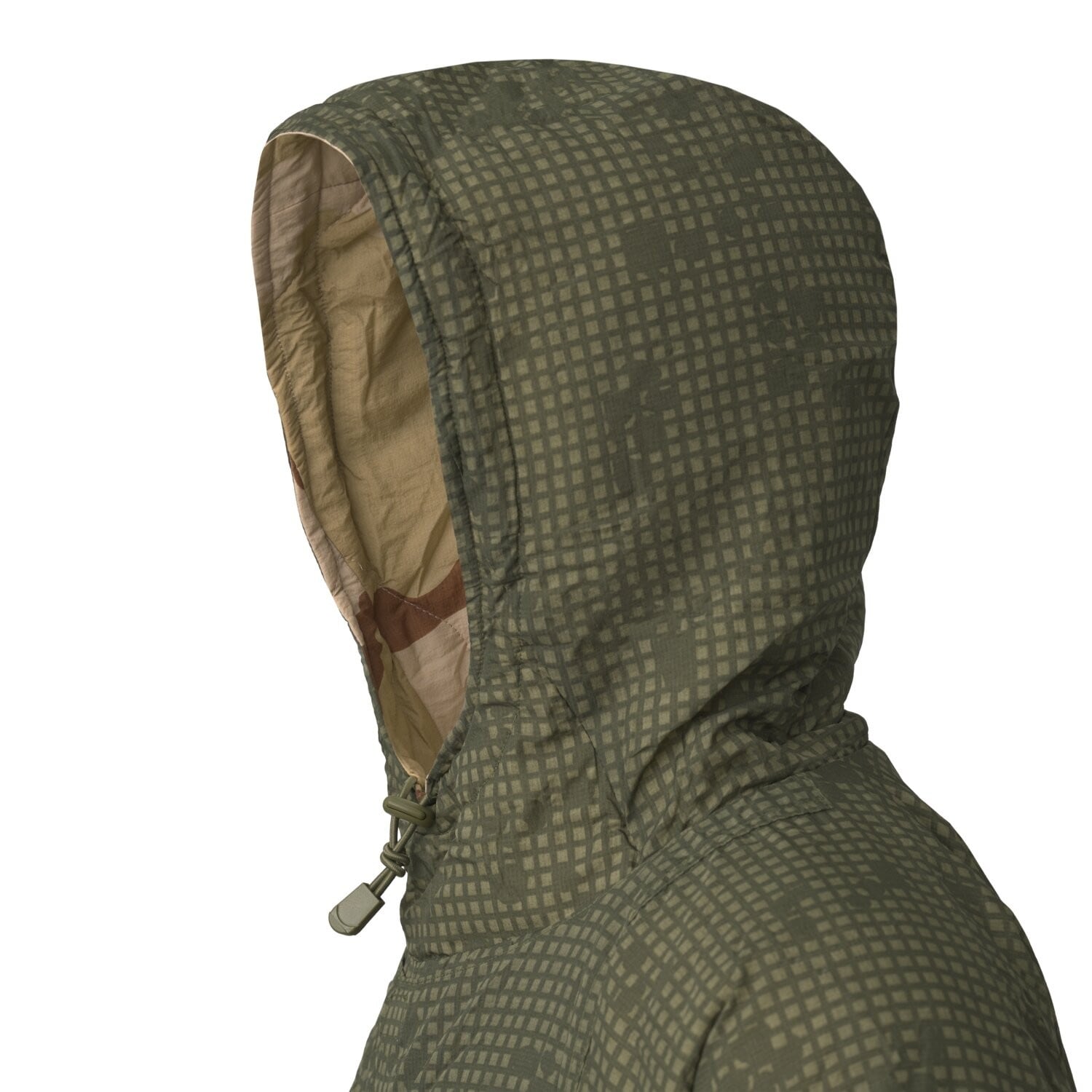 Poncho bifacciale Helikon-Tex Swagman Roll con funzione sacco a pelo - Desert Night Camo/US Desert