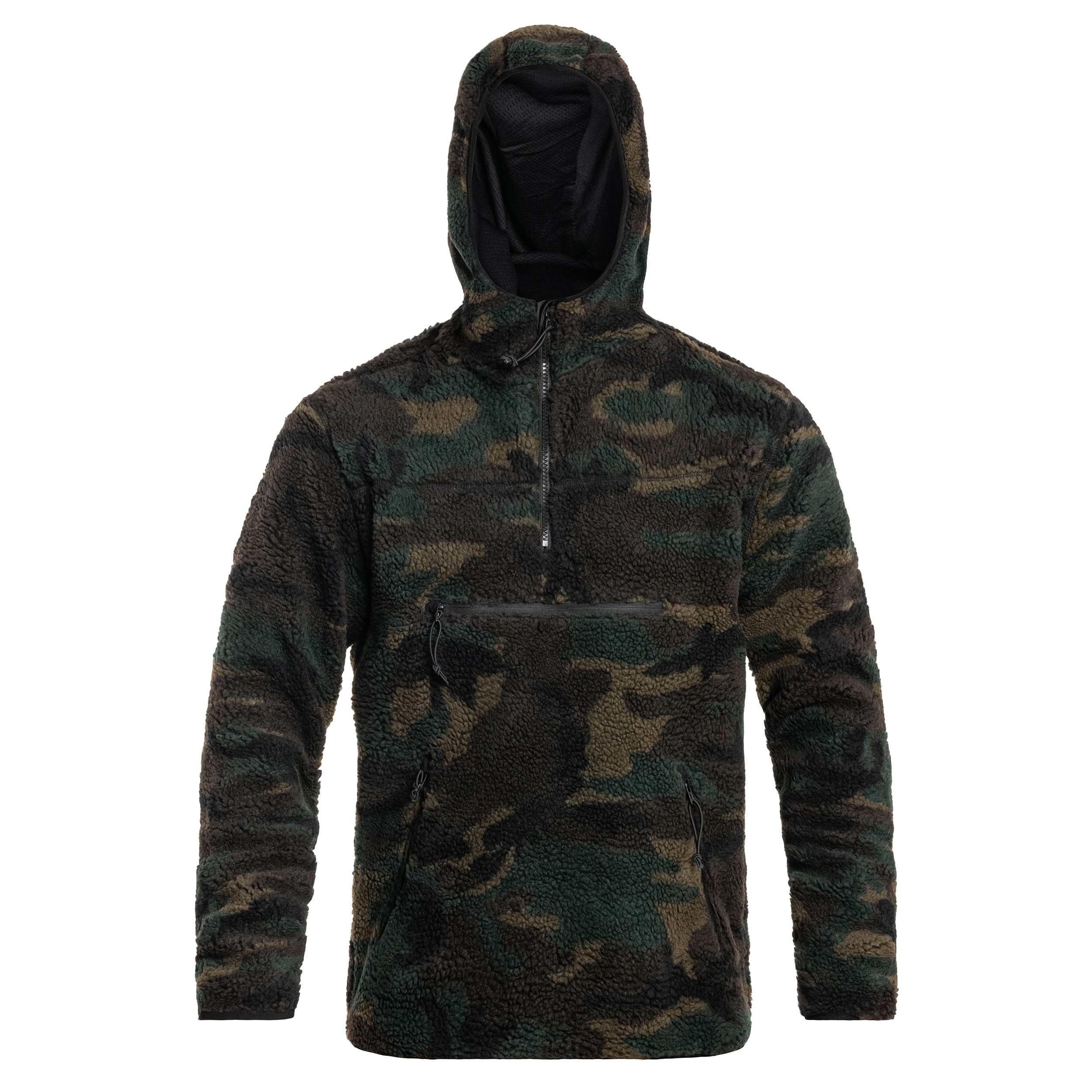 Pile Brandit Teddyfleece Worker Pullover - Woodland