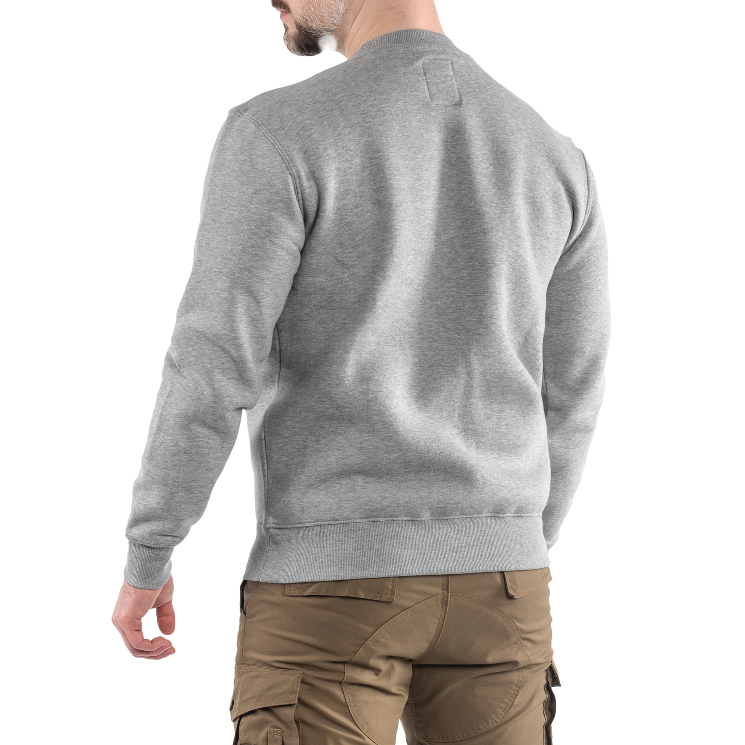Felpa Alpha Industries Basic Sweater - Grey Heather