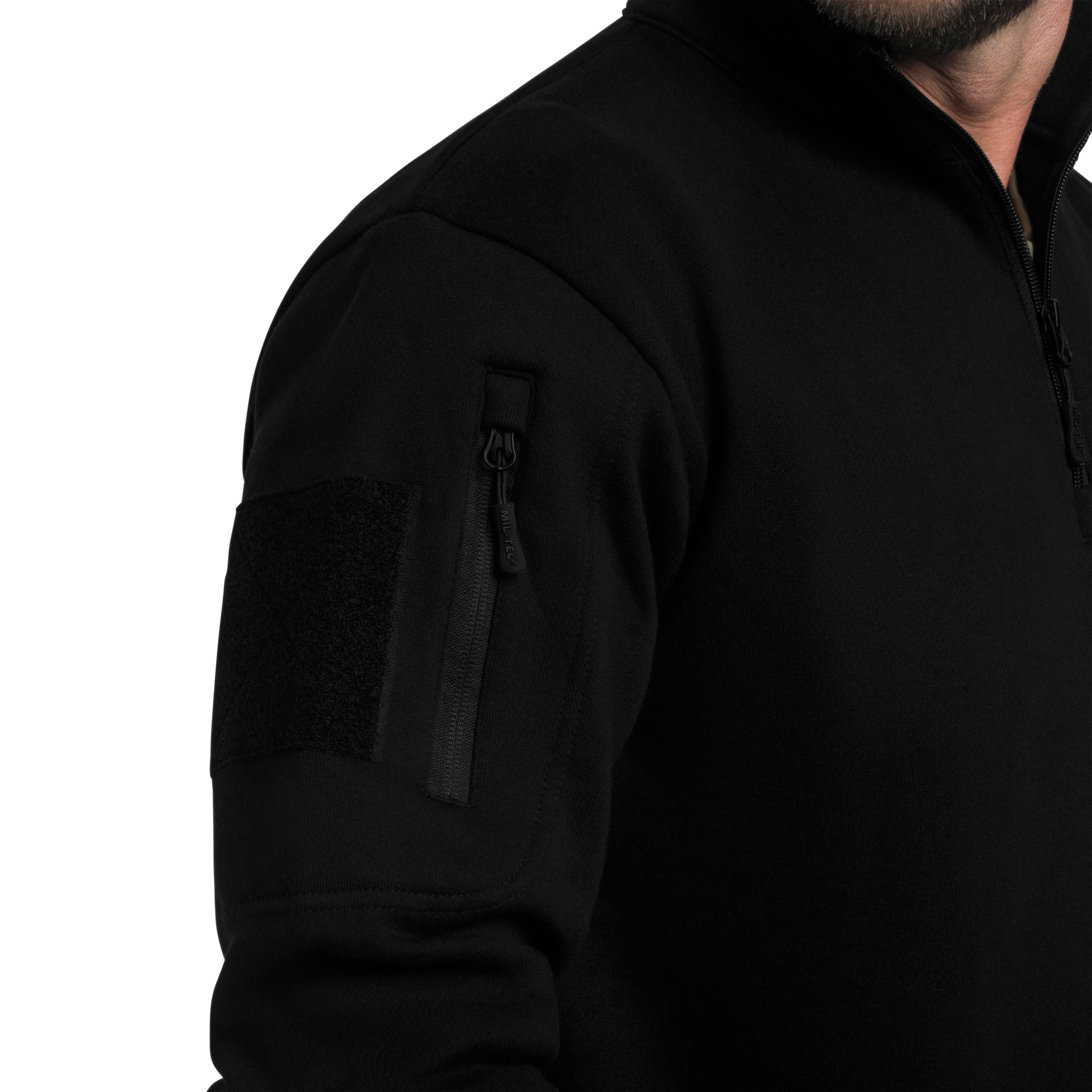 Felpa Mil-Tec Tactical - Black