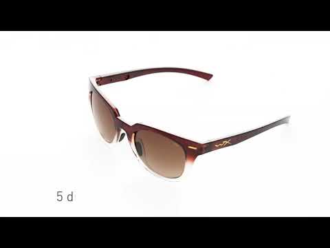 Occhiali da donna Wiley X Ultra - Captivate Polarized Grey/Gloss Crystal Light Grey