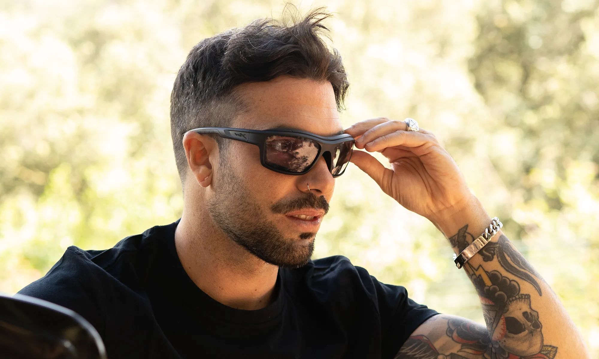 Occhiali tattici Wiley X Ozone - Photochromic Grey/Matte Black