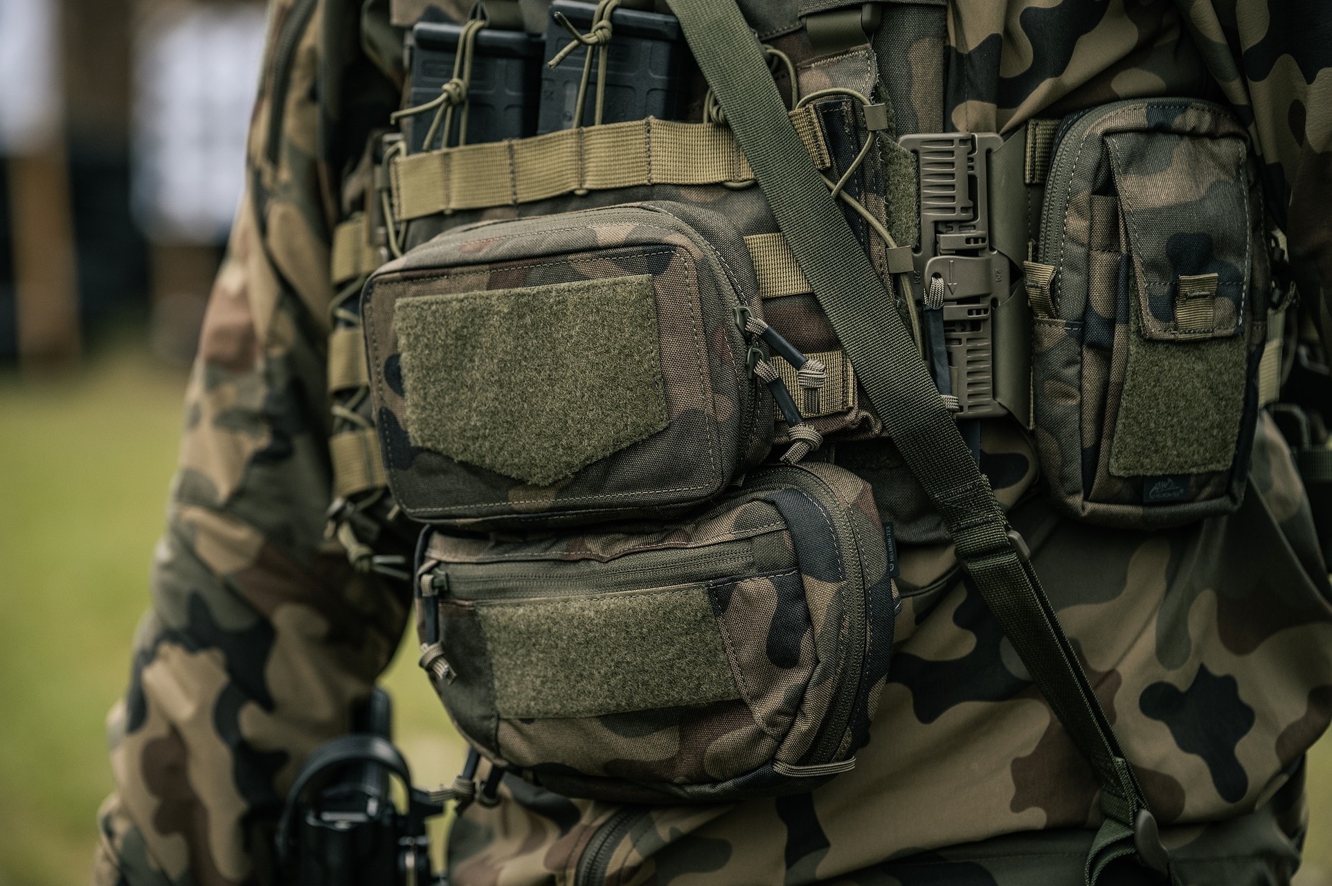 Pannelli laterali Helikon-Tex Guardian Cummerbund Quick Release - Olive Green