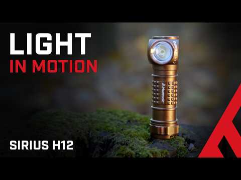Torcia frontale e angolare Mactronic Sirius H12 1200 lumen