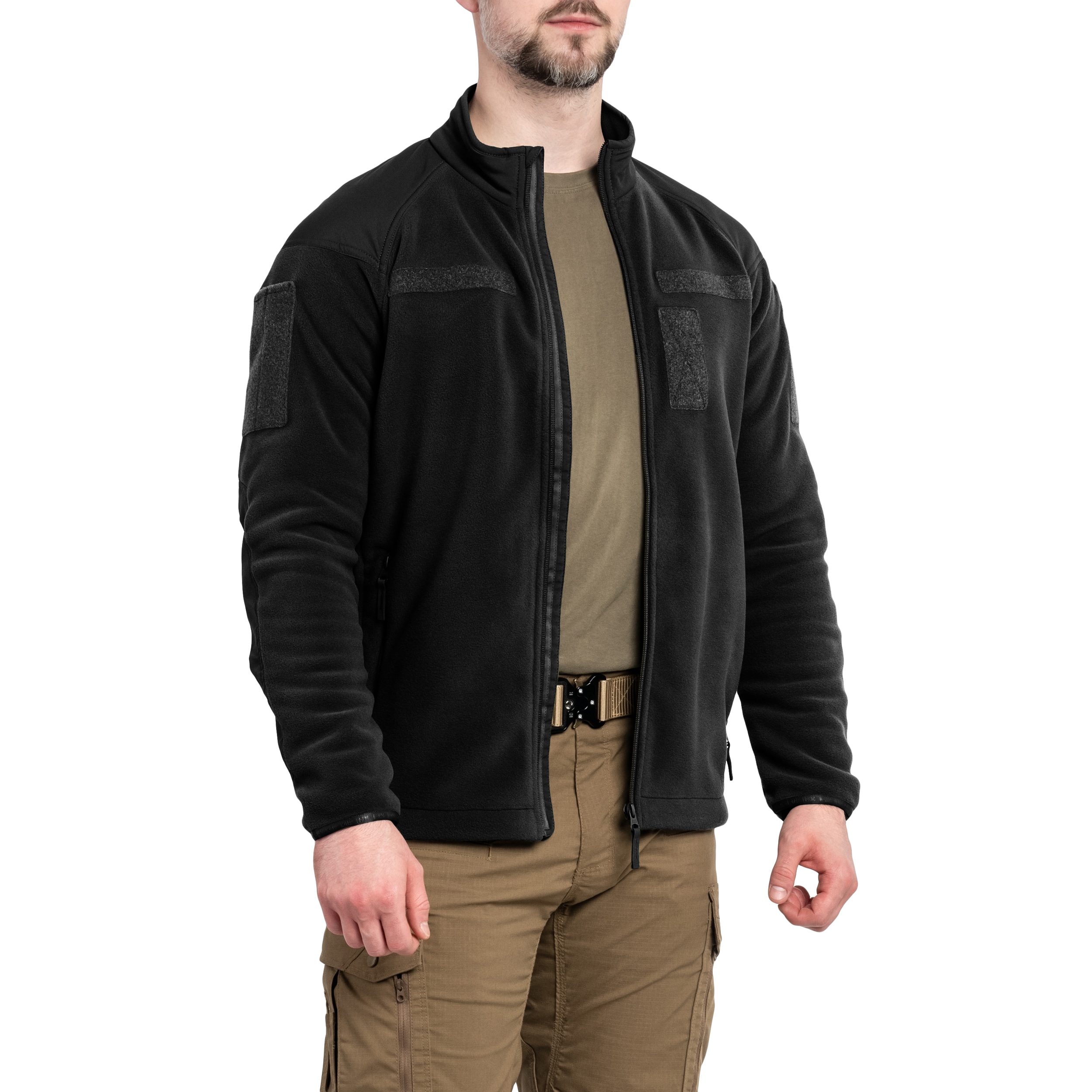 Giacca in pile M-Tac Combat Polartec - Black