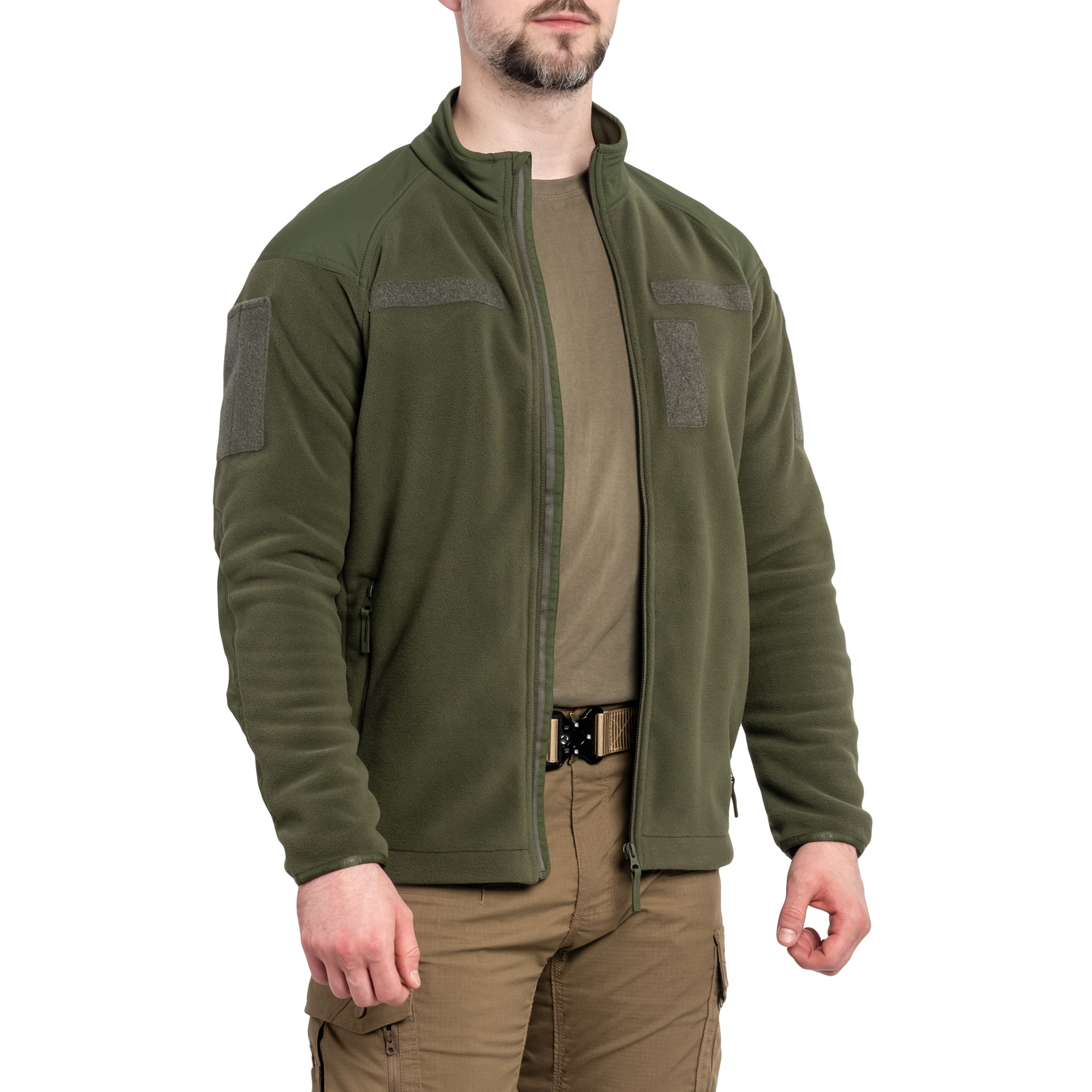 Pile M-Tac Combat Fleece Polartec Jacket - Army Olive