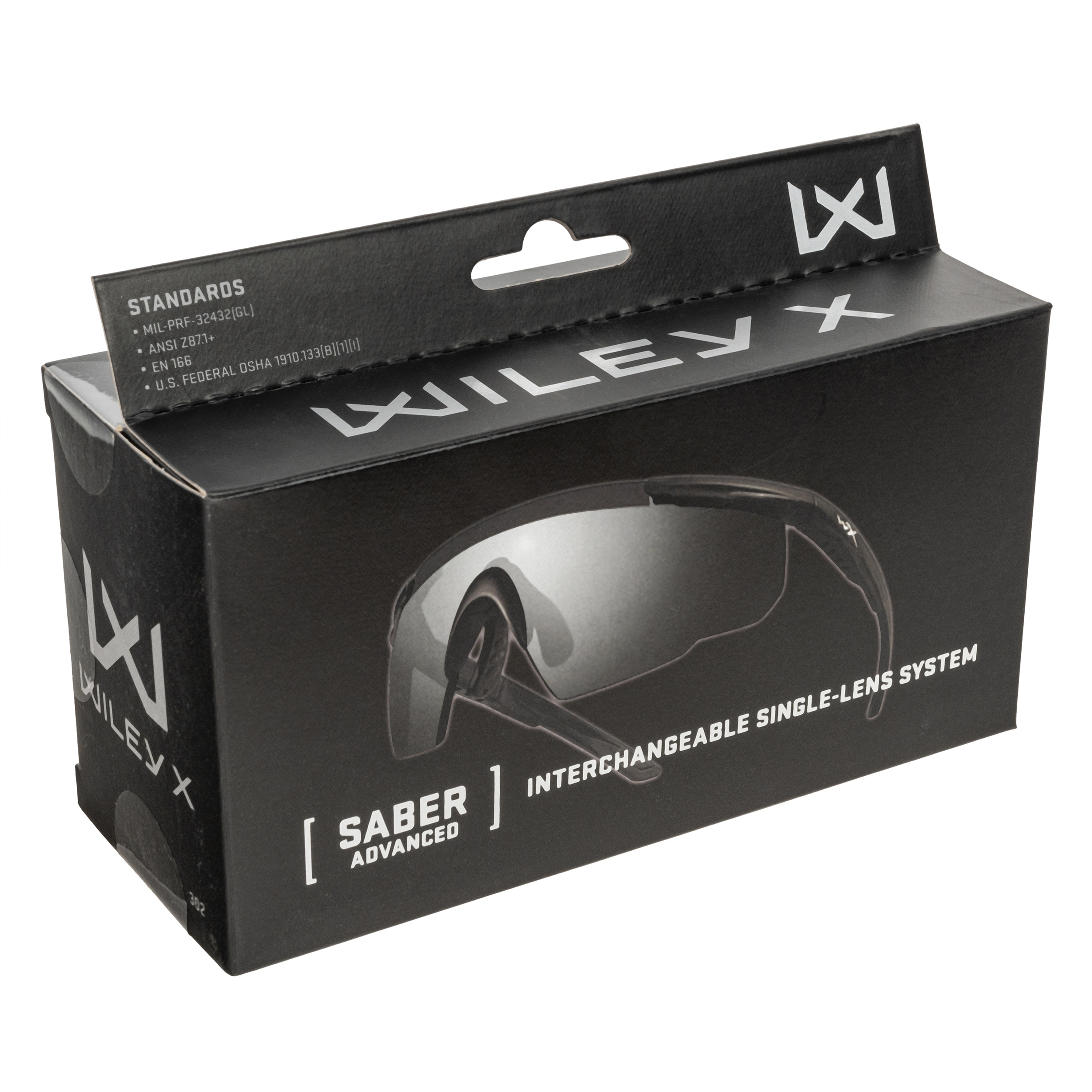 Occhiali tattici Wiley X Saber Advanced - Grey/Matte Black