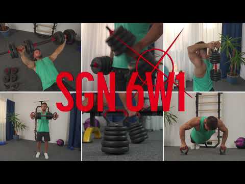 Set HMS SGN120 Pro per allenamento di forza