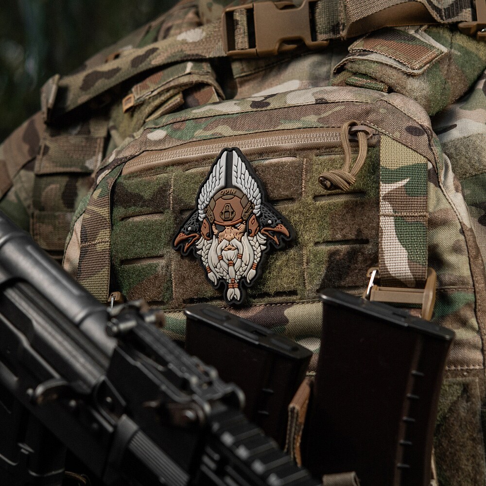 Patch M-Tac Odin Tactical 3D PVC - White/Coyote