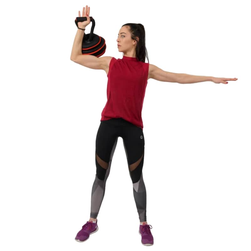 Kettlebell morbido regolabile HMS KRM20
