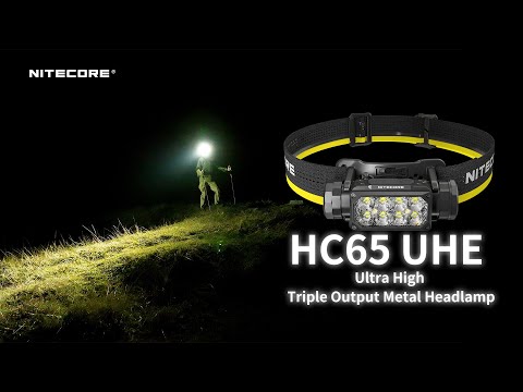 Lampada frontale Nitecore HC65 UHE 2000 lumen