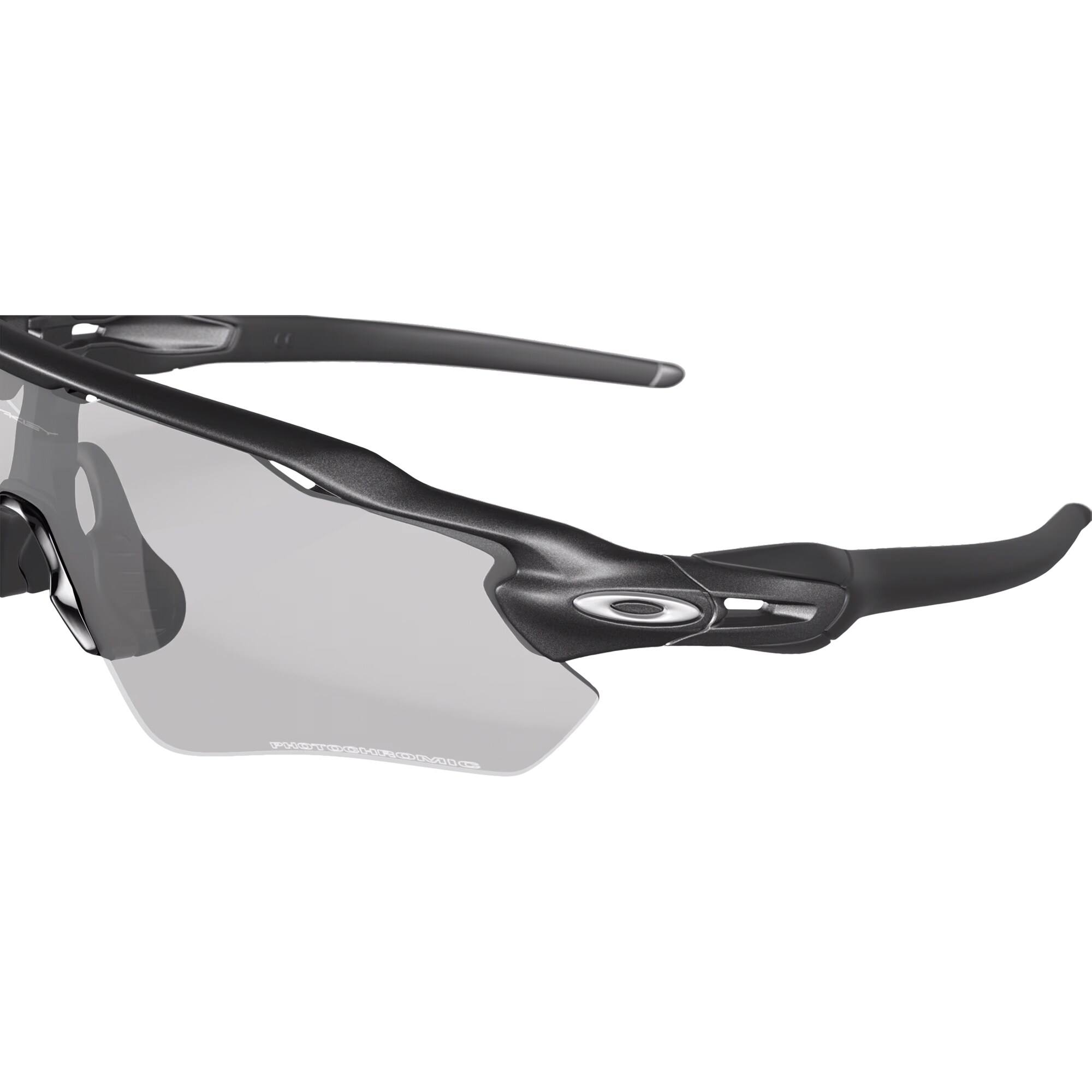 Occhiali da sole Oakley Radar EV Path - Steel Frame/Clear to Black Iridium Photochromic