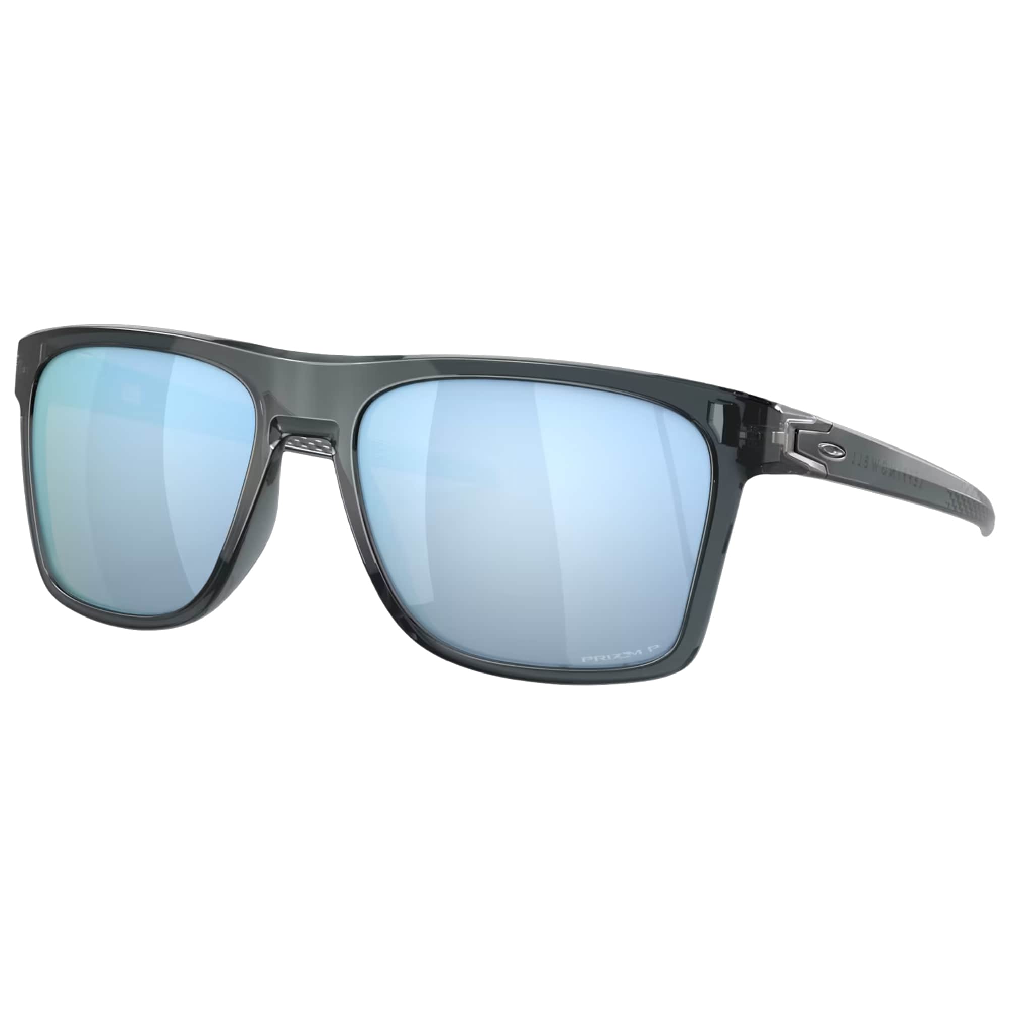 Occhiali da sole Oakley Leffingwell - Crystal Black/Prizm Deep Water Polarized
